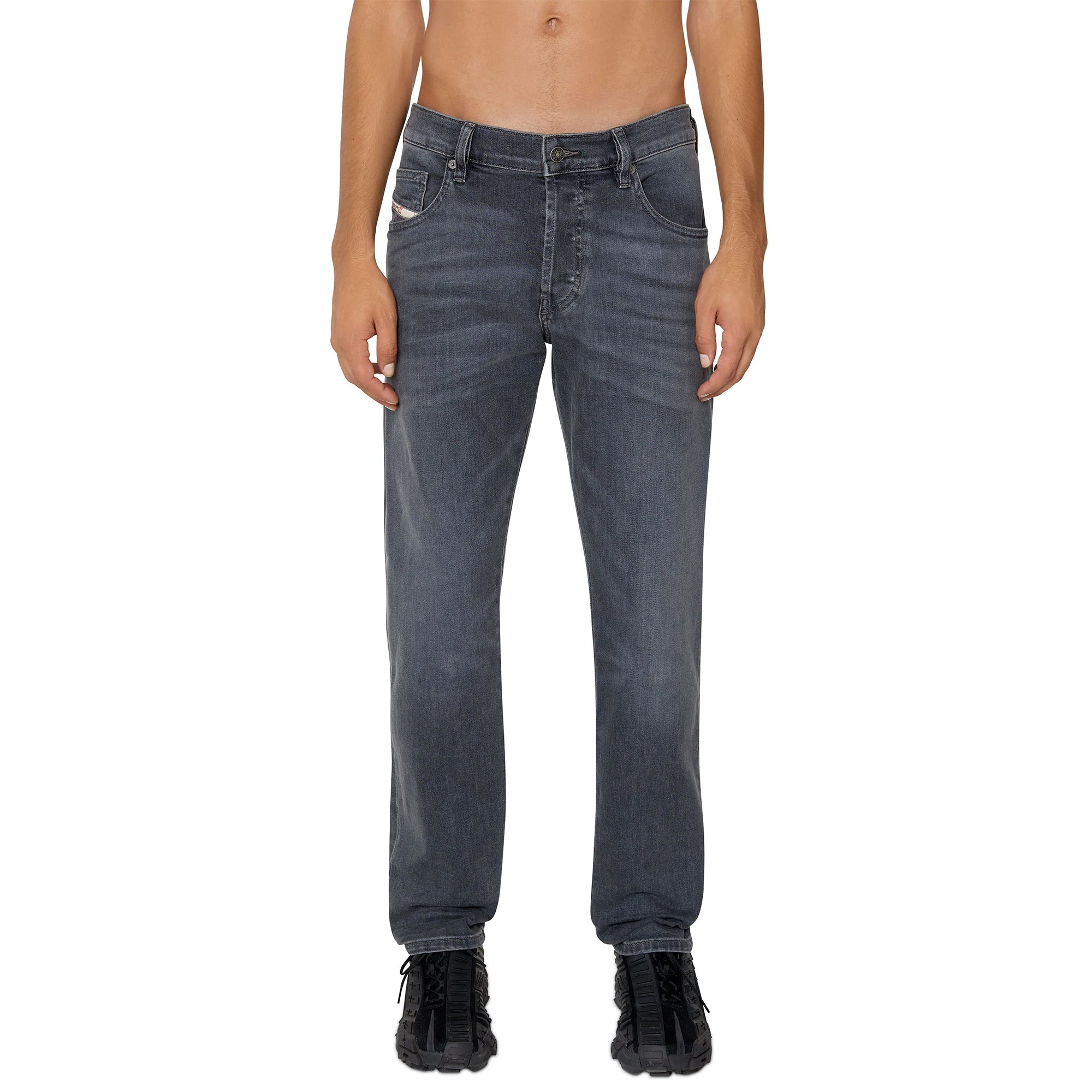 Diesel D-Yennox 0ELAX Tapered Fit Jeans - Grey