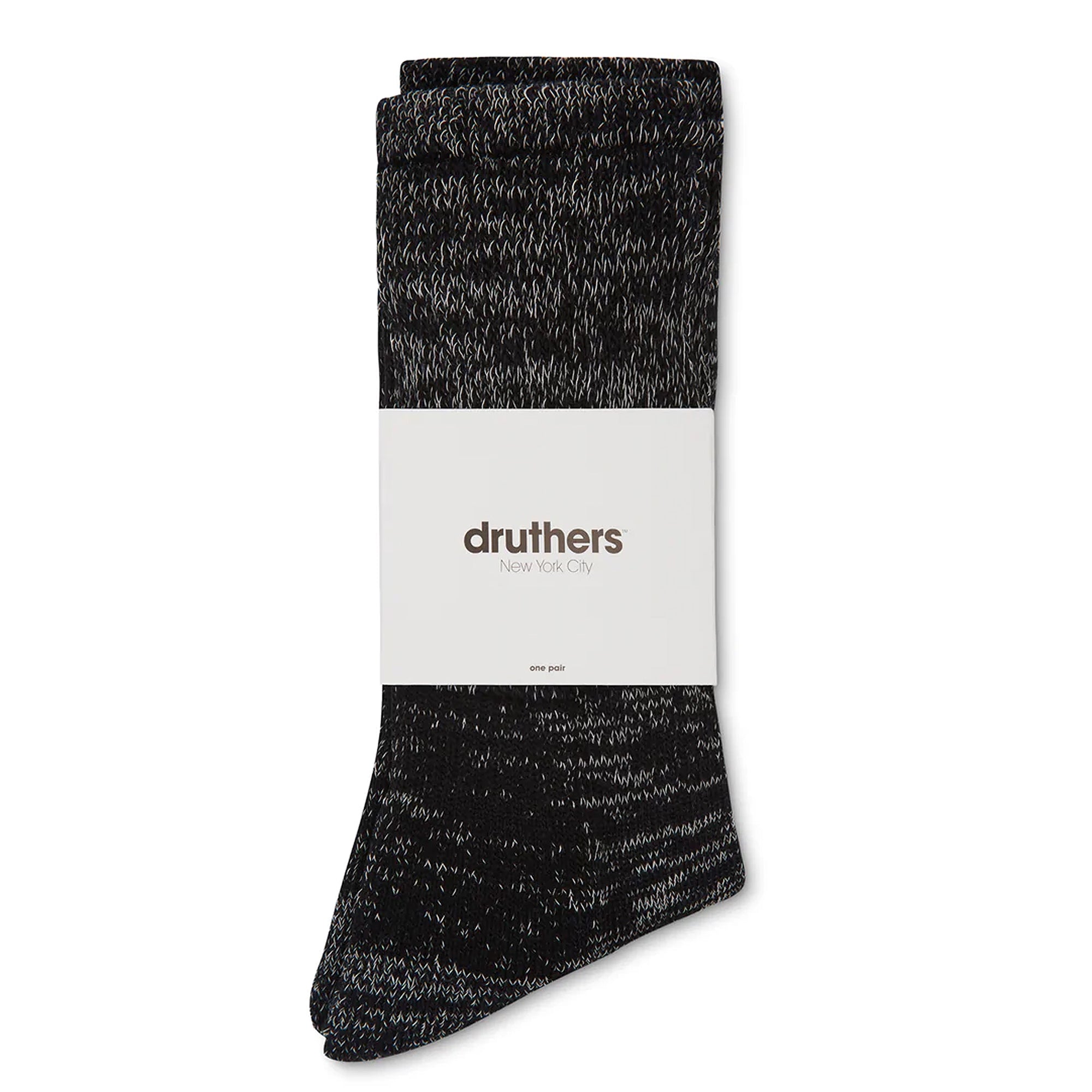 Druthers Defender Boot Socks - Black