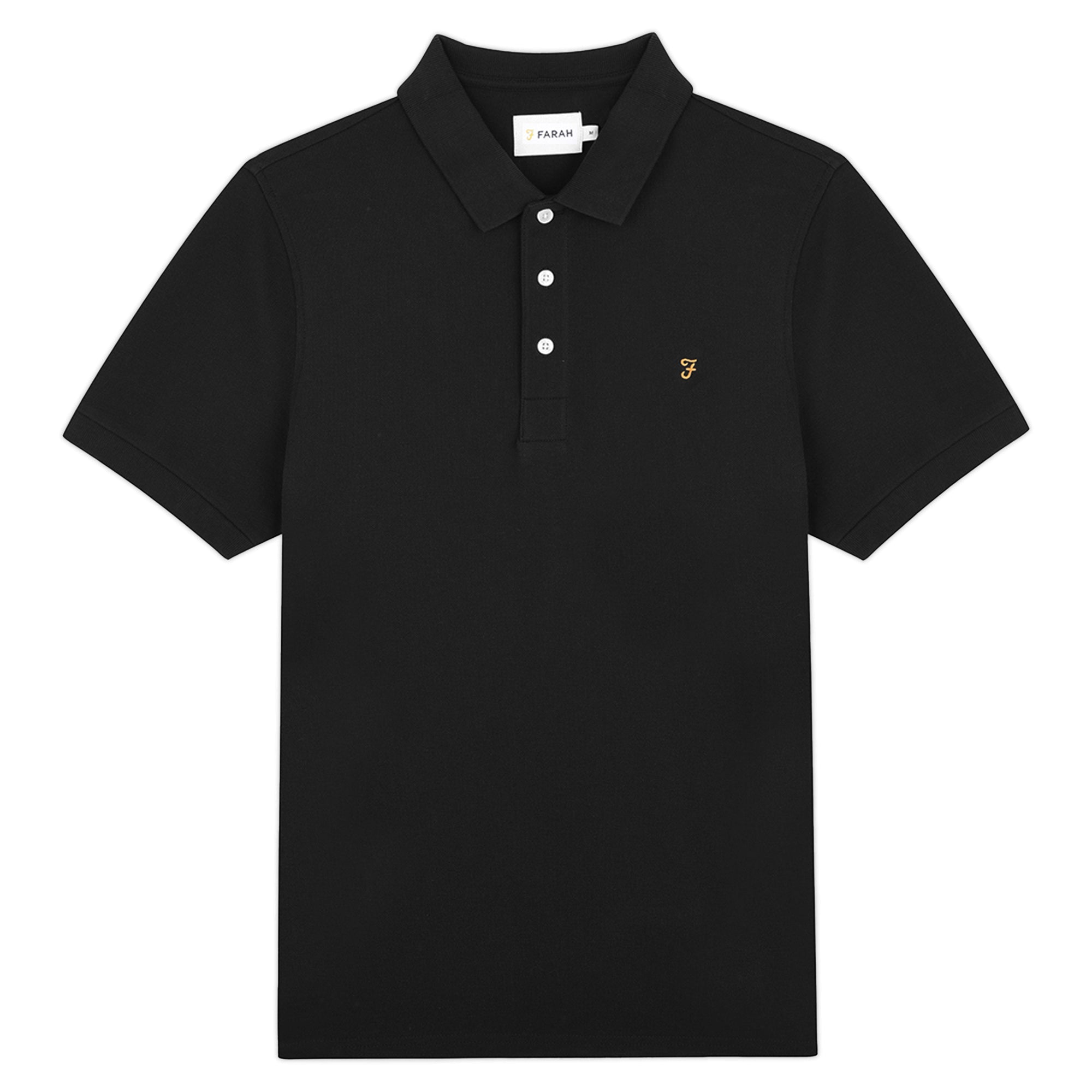 Farah New Blanes Polo - Black