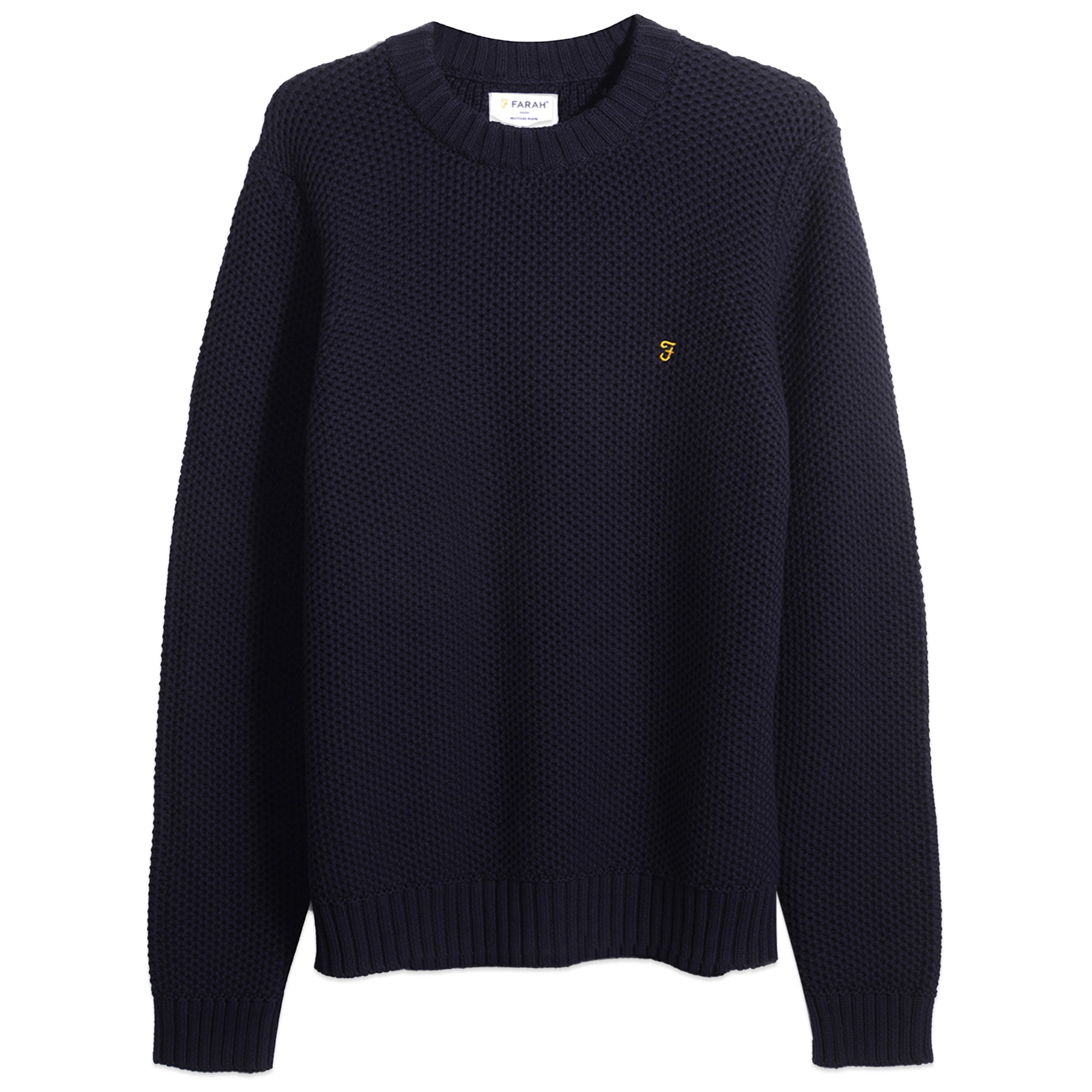 Farah Niseko Honeycomb Sweater - True Navy