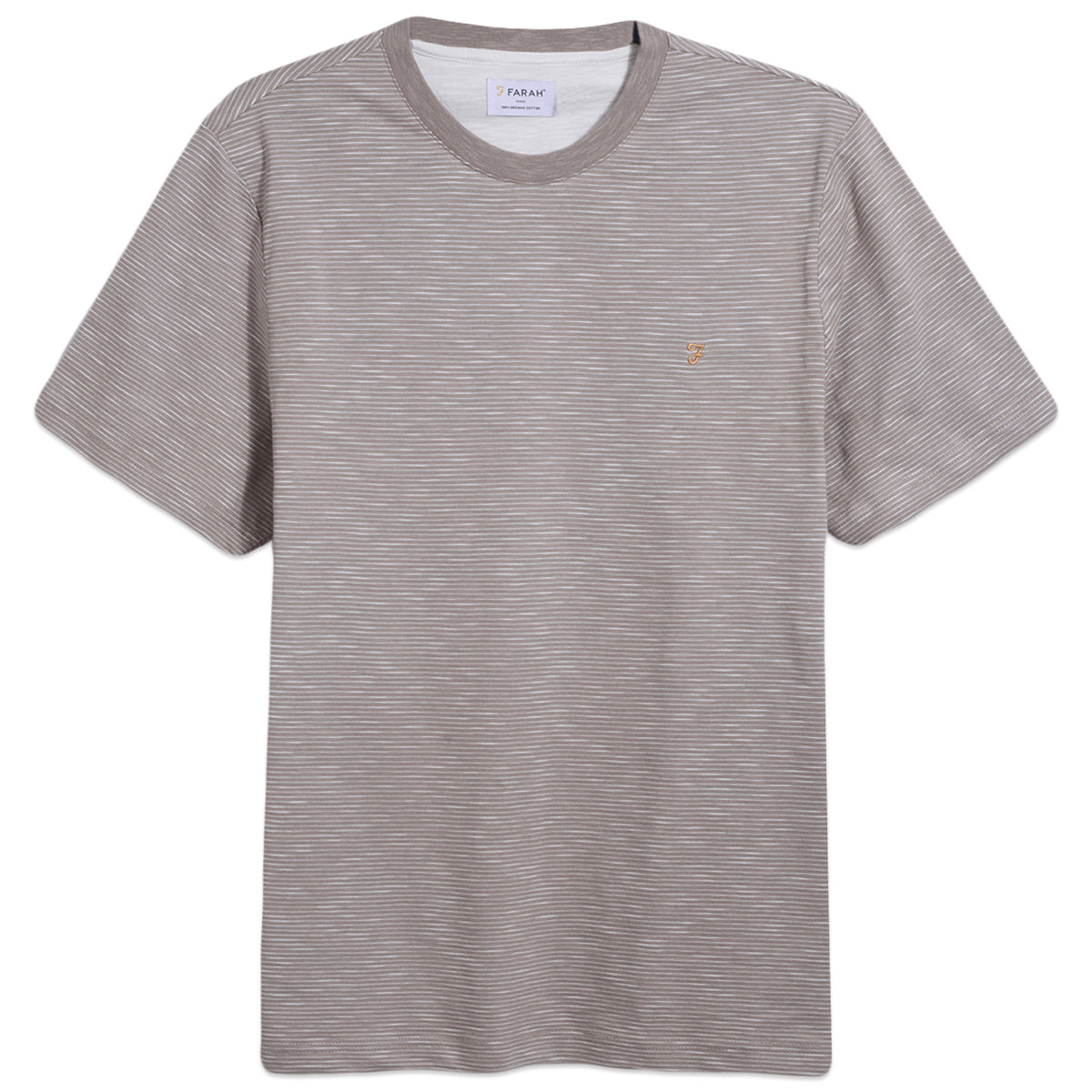 Farah Shane T-Shirt - Smokey Brown Marl