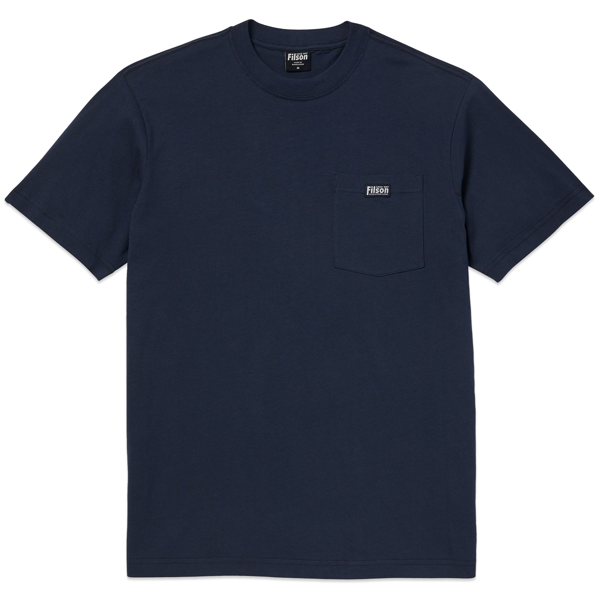 Filson Ranger Solid One Pocket T-Shirt - Harbour Blue