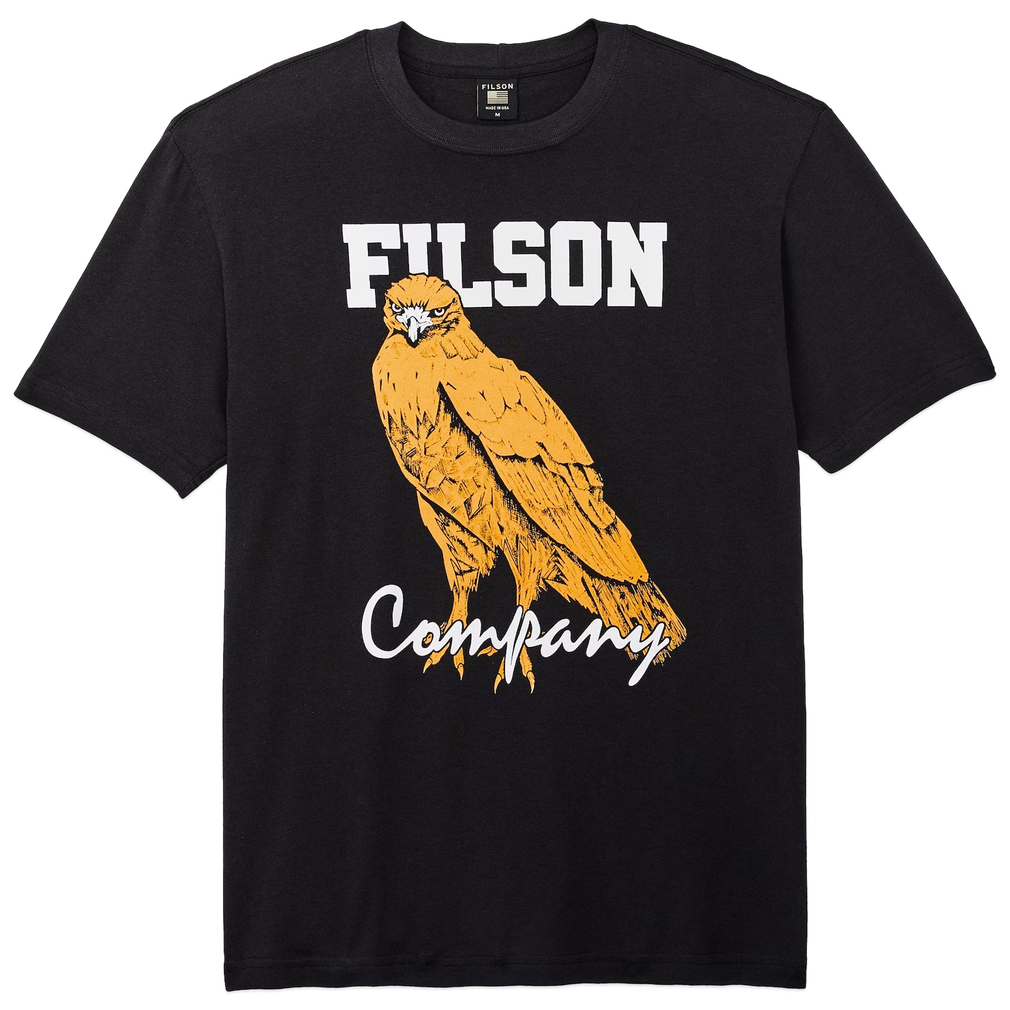 Filson SS Pioneer Graphic T-Shirt - Black / Bird Of Prey