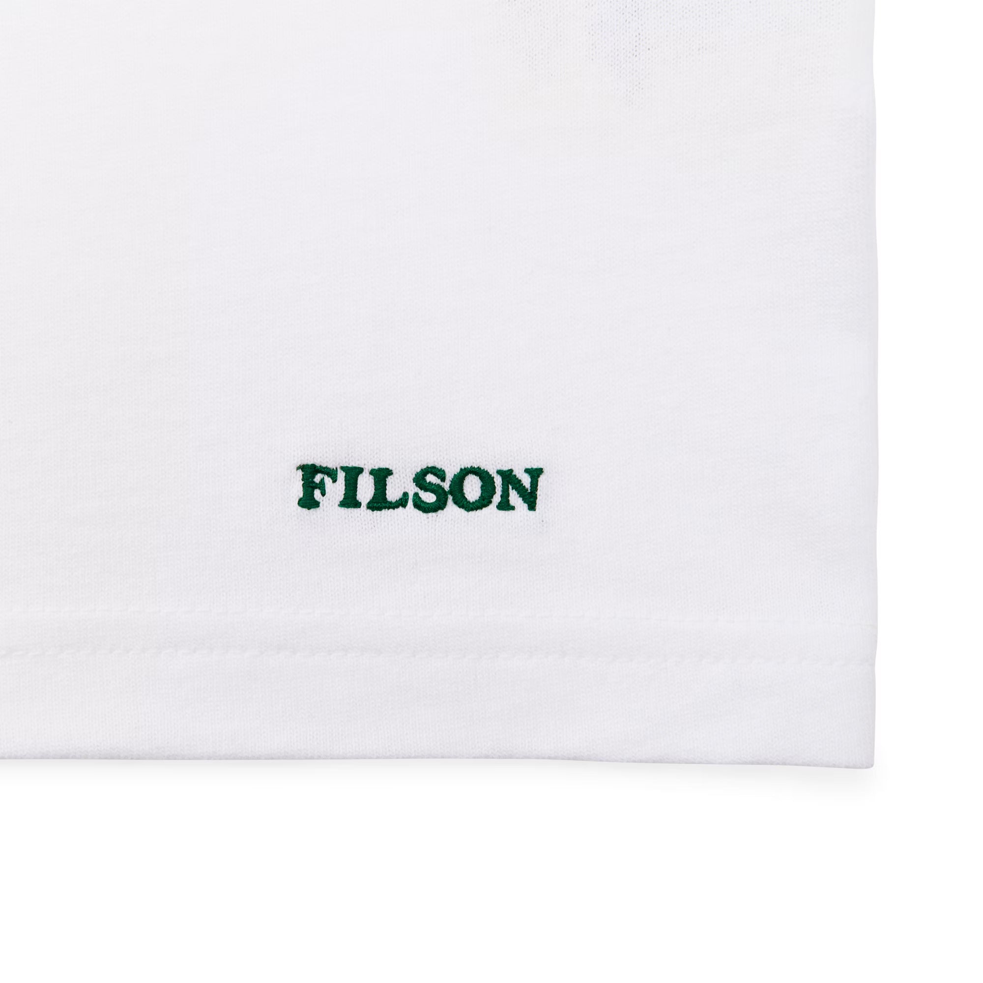 Filson Pioneer Solid One Pocket T-Shirt - Bright White
