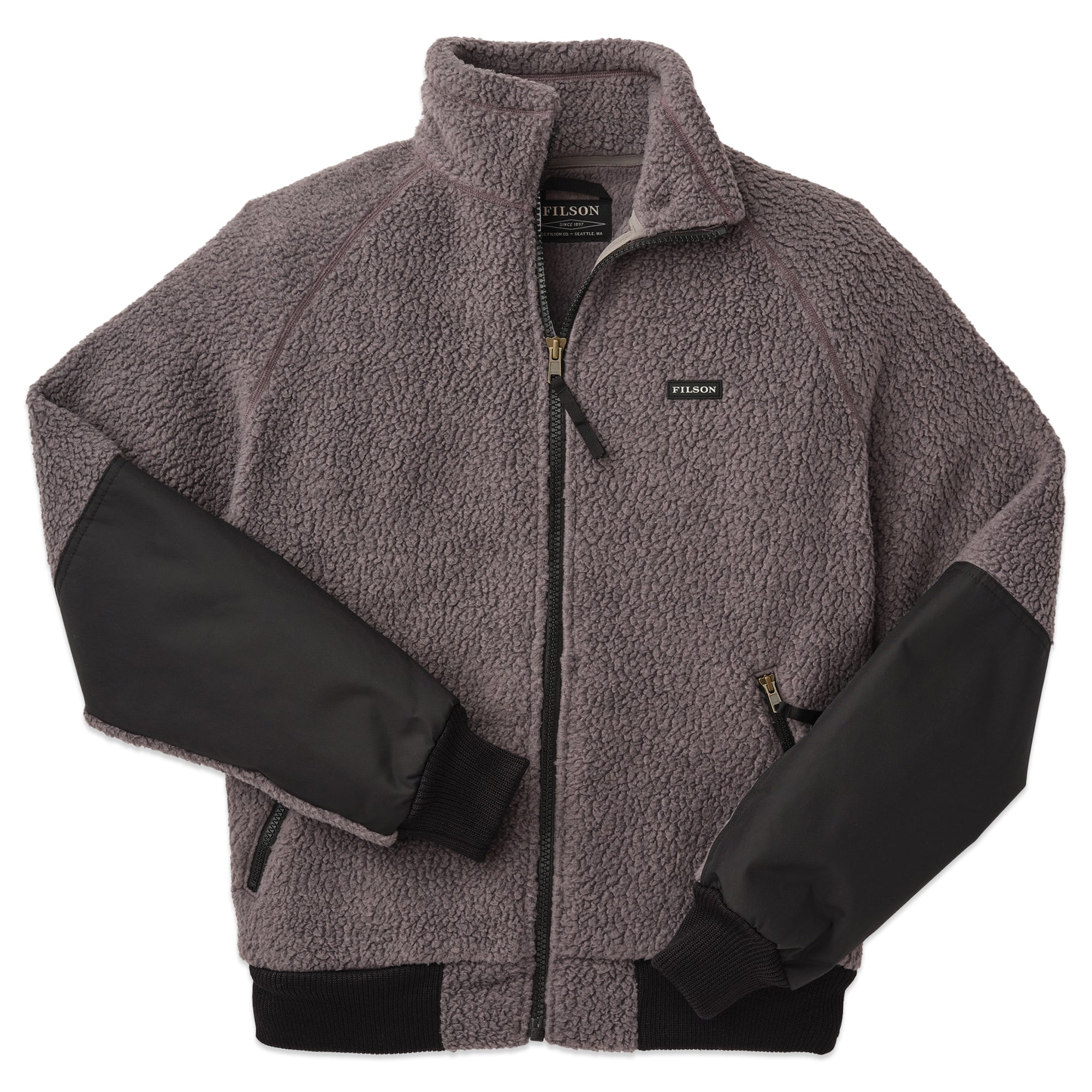 Filson Sherpa Fleece Jacket - Charcoal Grey