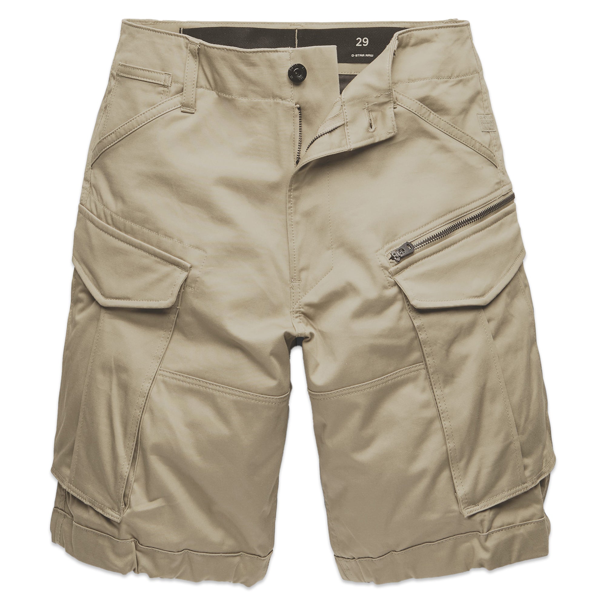 G-Star Rovic Zip Relaxed Cargo Shorts - Dune