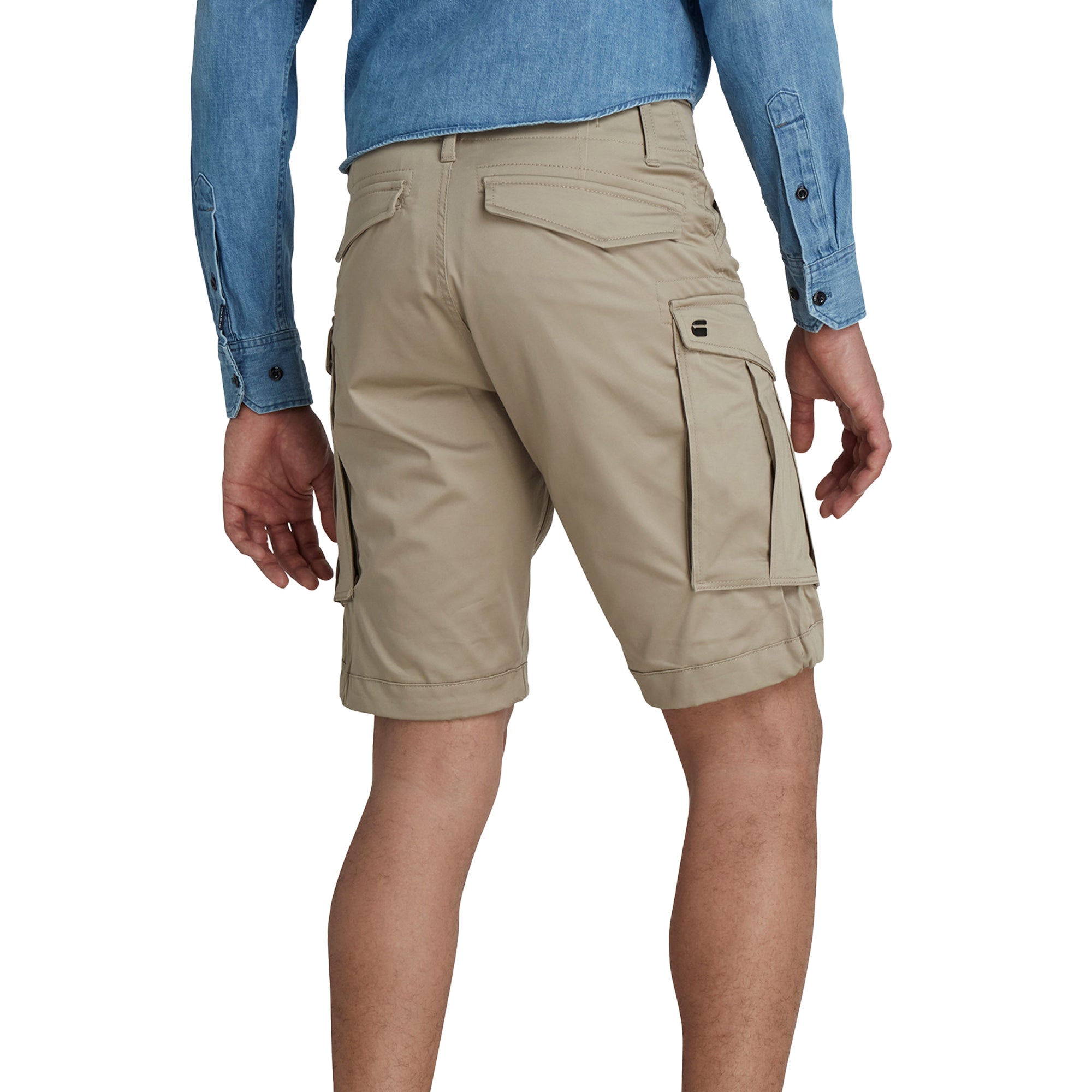 G-Star Rovic Zip Relaxed Cargo Shorts - Dune