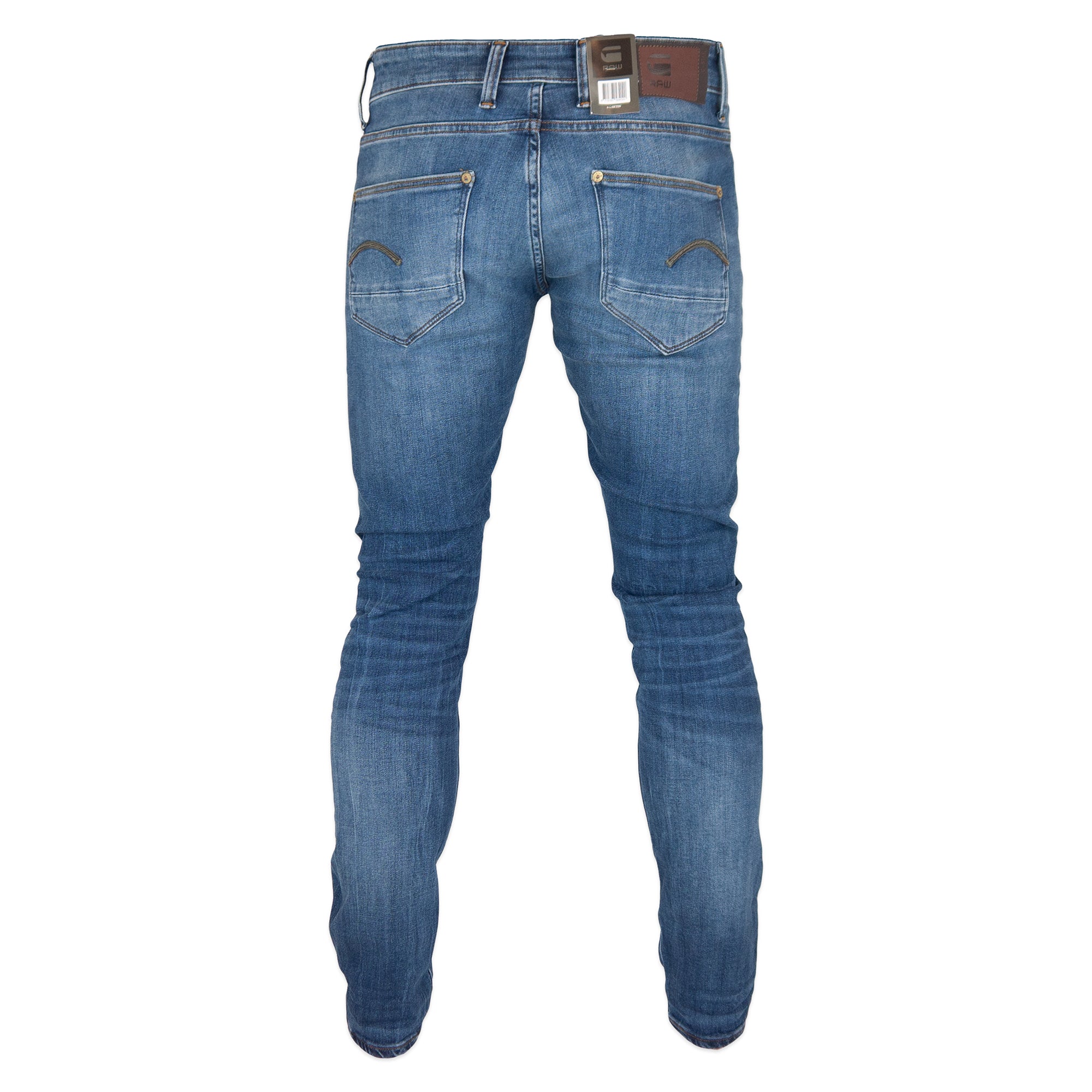 G-Star Revend Skinny Jeans - Elto Medium Indigo Aged Superstretch