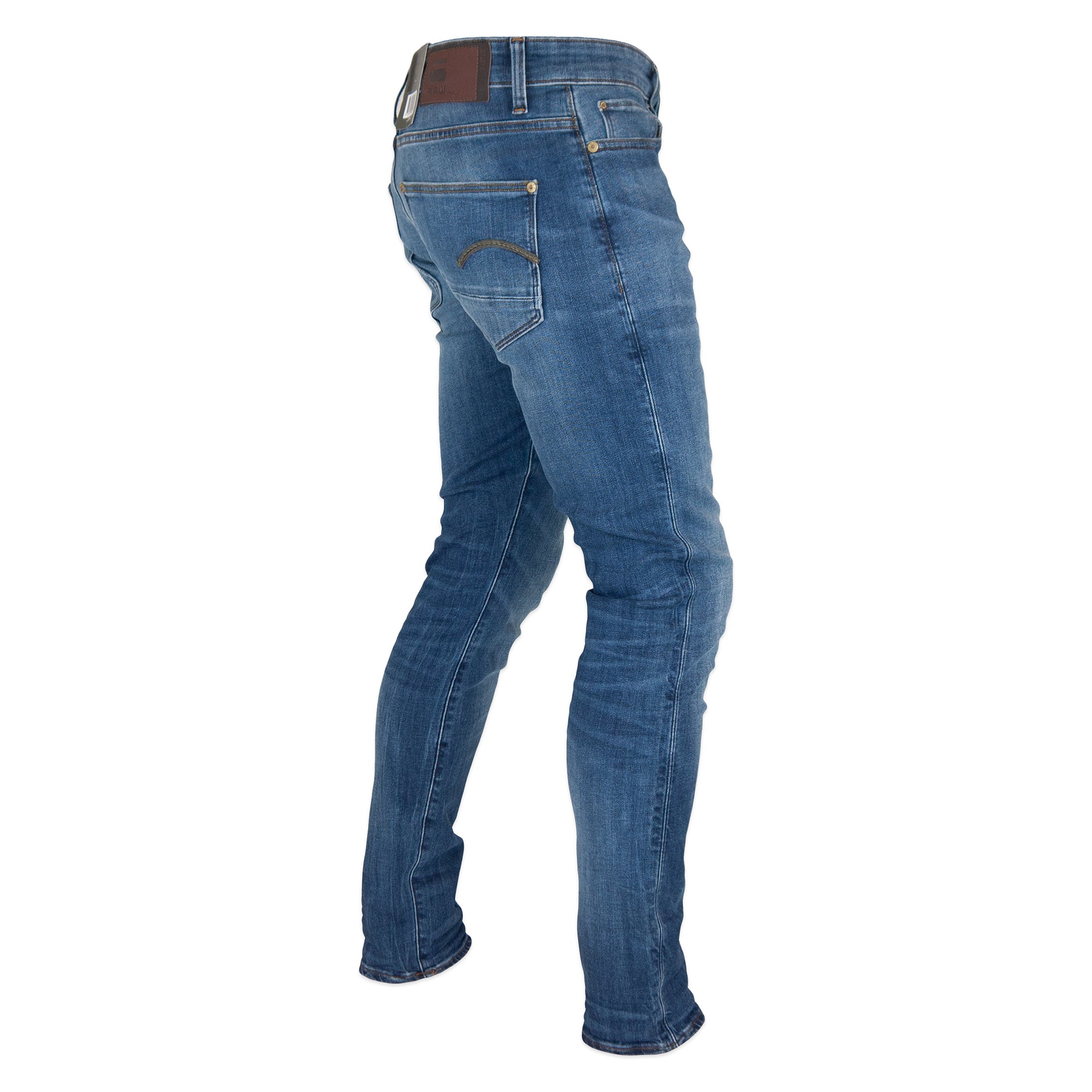 G-Star Revend Skinny Jeans - Elto Medium Indigo Aged Superstretch