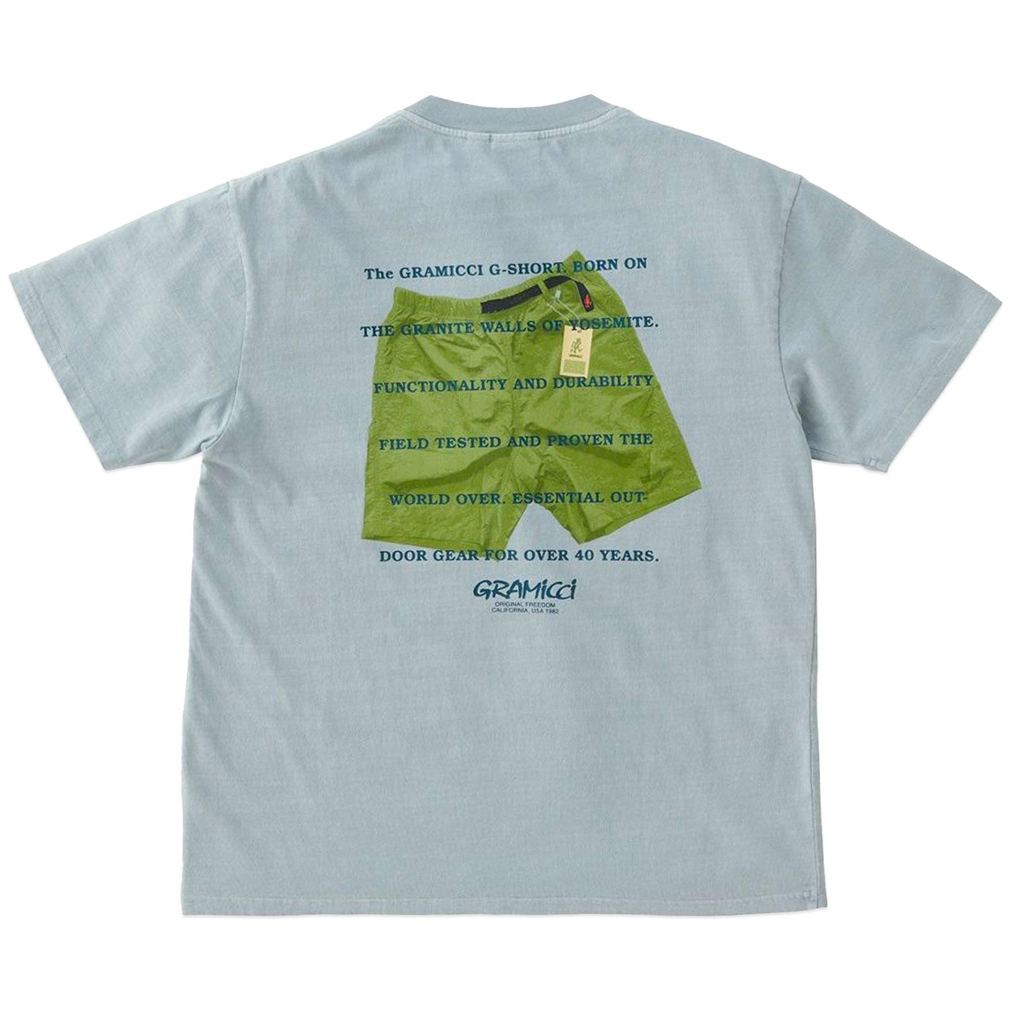 Gramicci G-Short T-Shirt - Smoky Slate Pigment