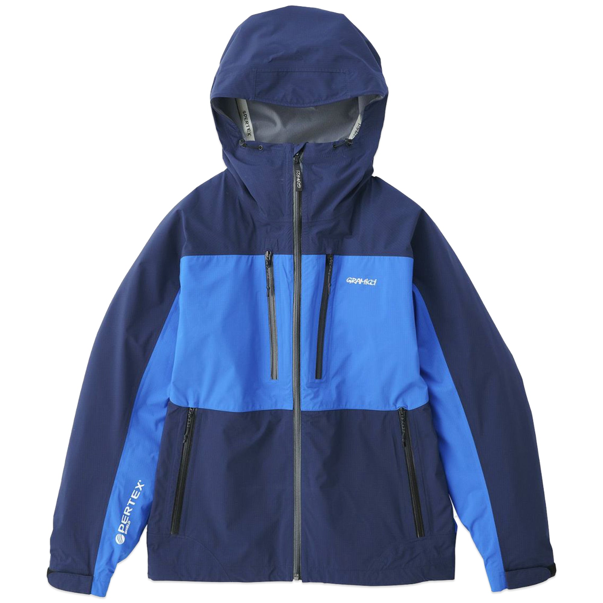 Gramicci x PERTEX Packable Hooded Jacket - Navy