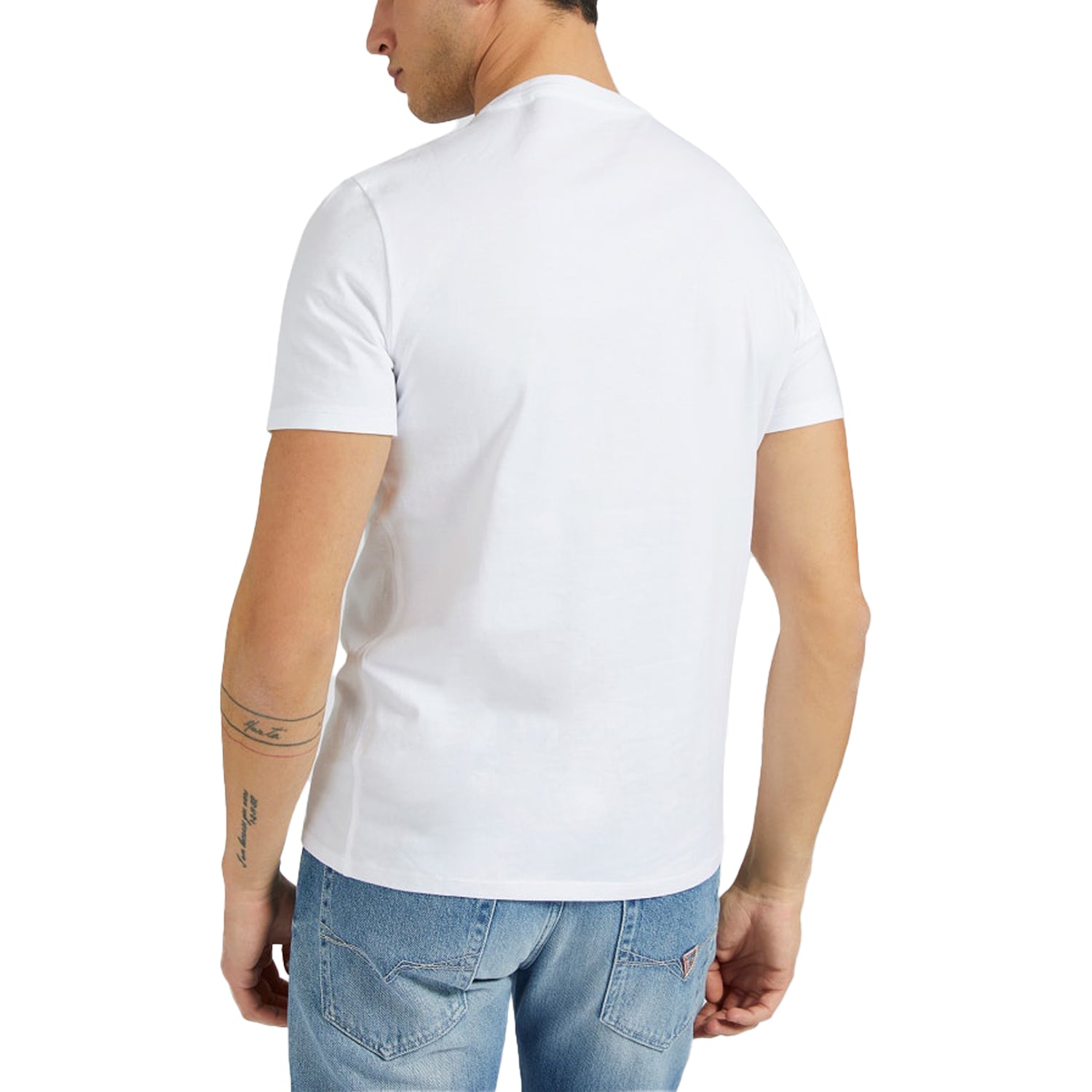 Guess Core Small Logo T-Shirt - White