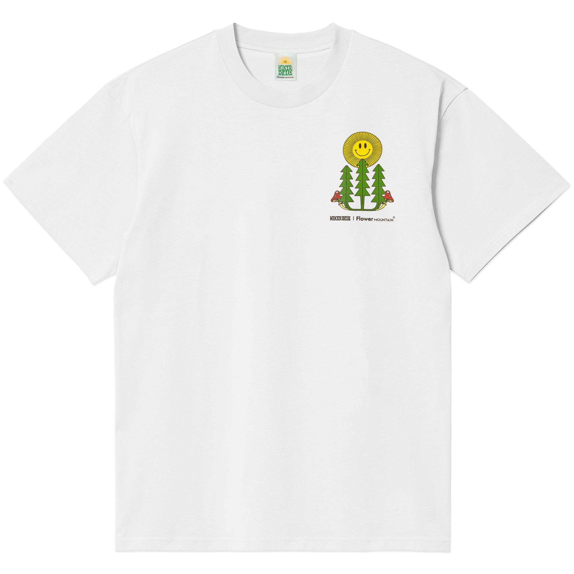 Hikerdelic x Flower Mountain Personal Growth T-Shirt - White