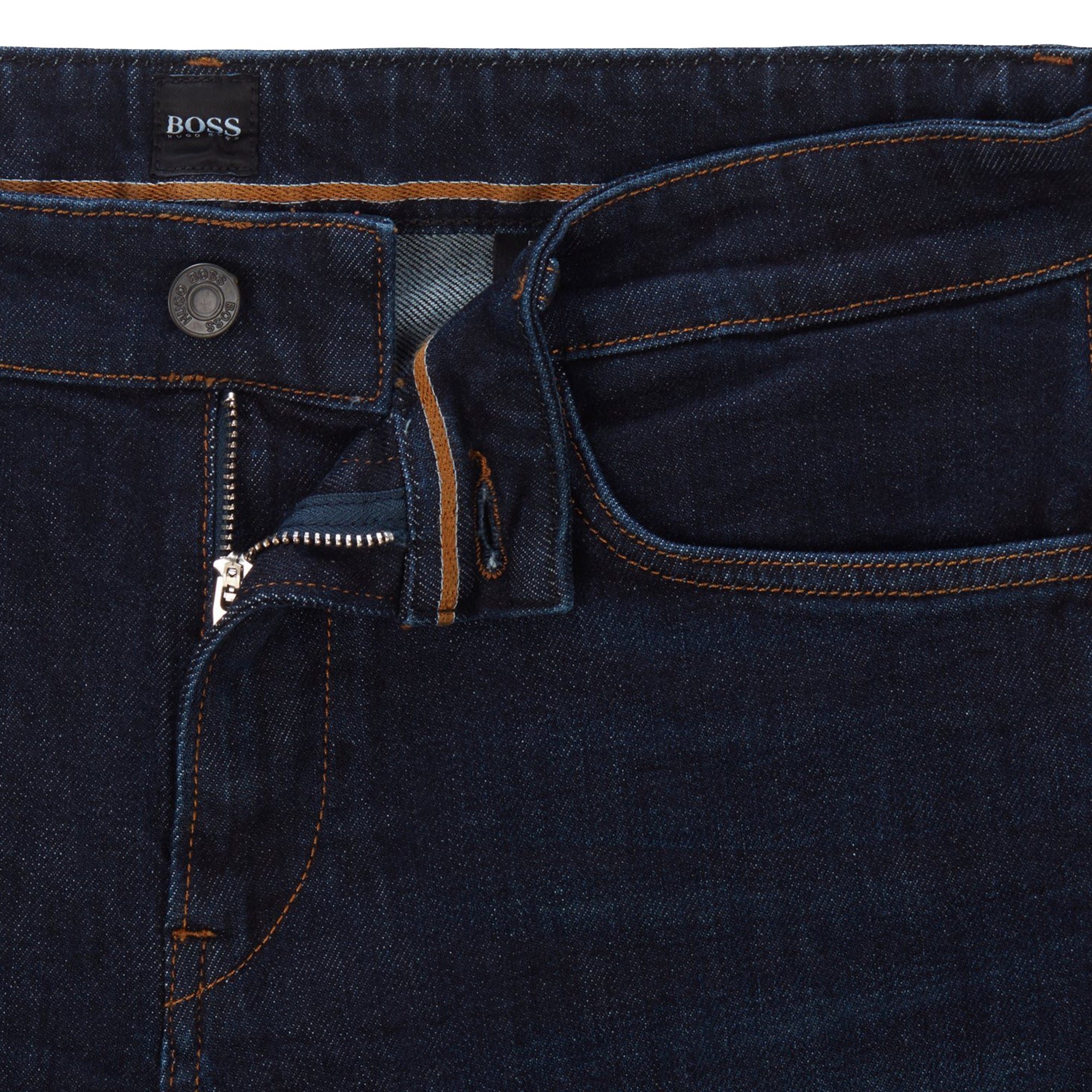 Boss Delaware 3 Slim Fit Jeans - Rinse Dark Blue