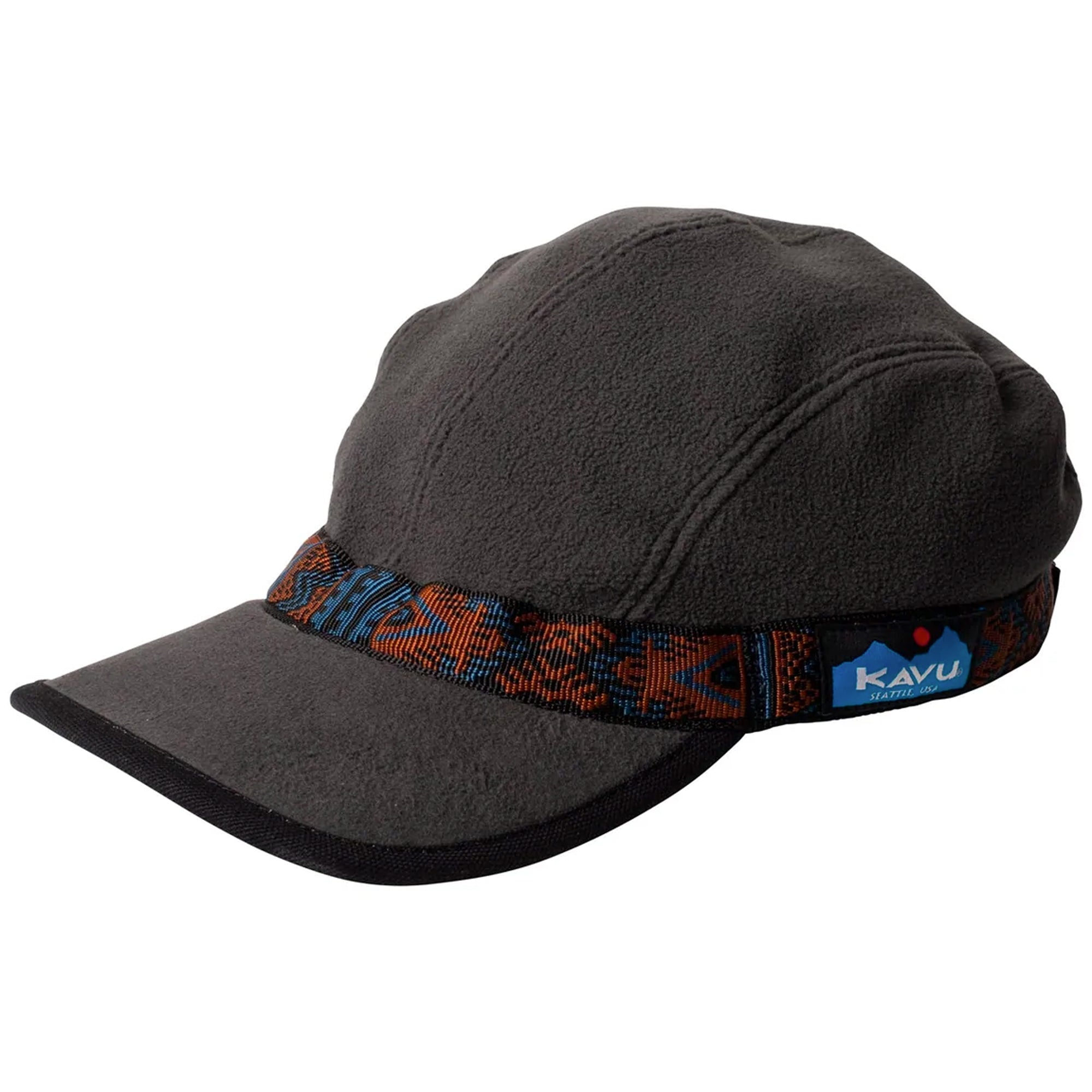 KAVU Fleece Strap Cap - Volcanic Grey