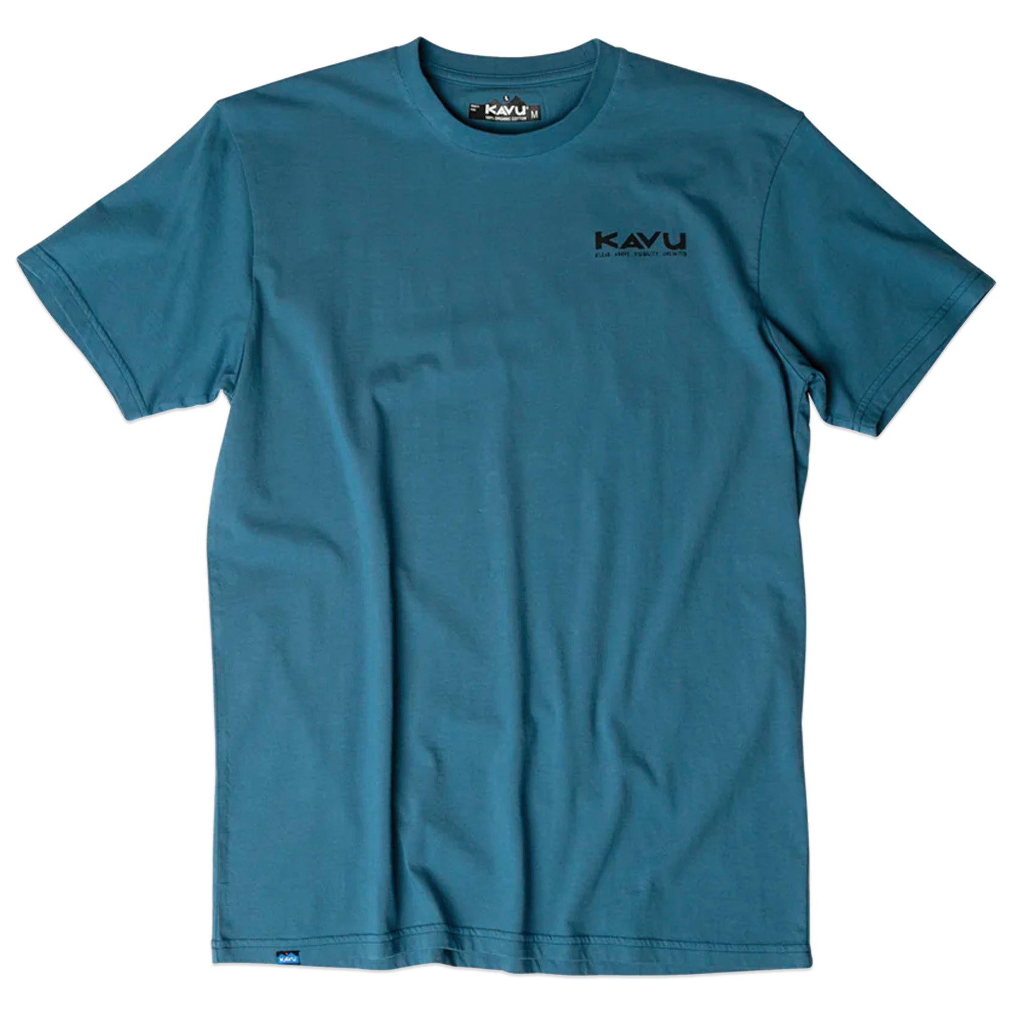 KAVU Klear Above Etch Art T-Shirt - Vintage Blue
