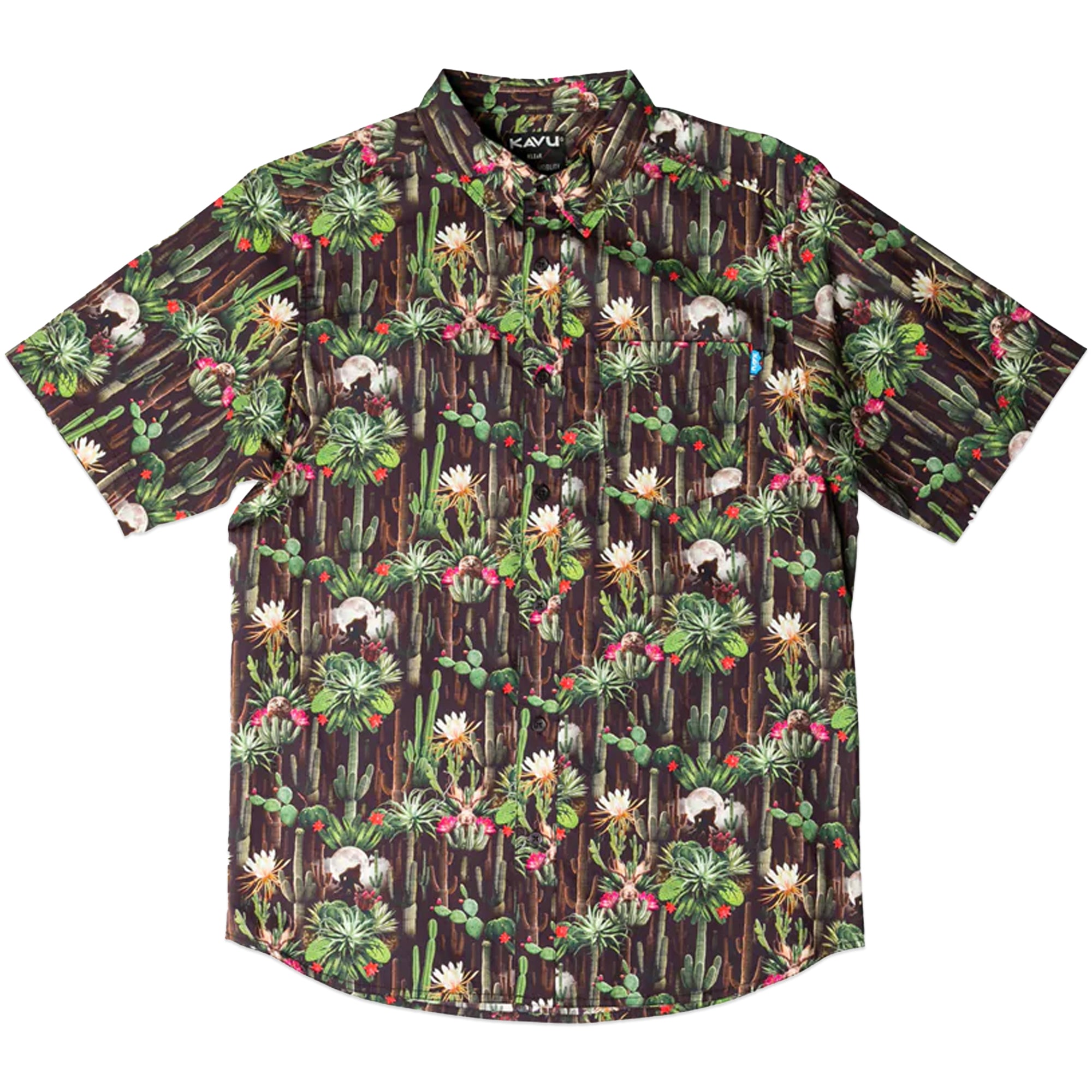 KAVU The Jam SS Shirt - Cactus Forest