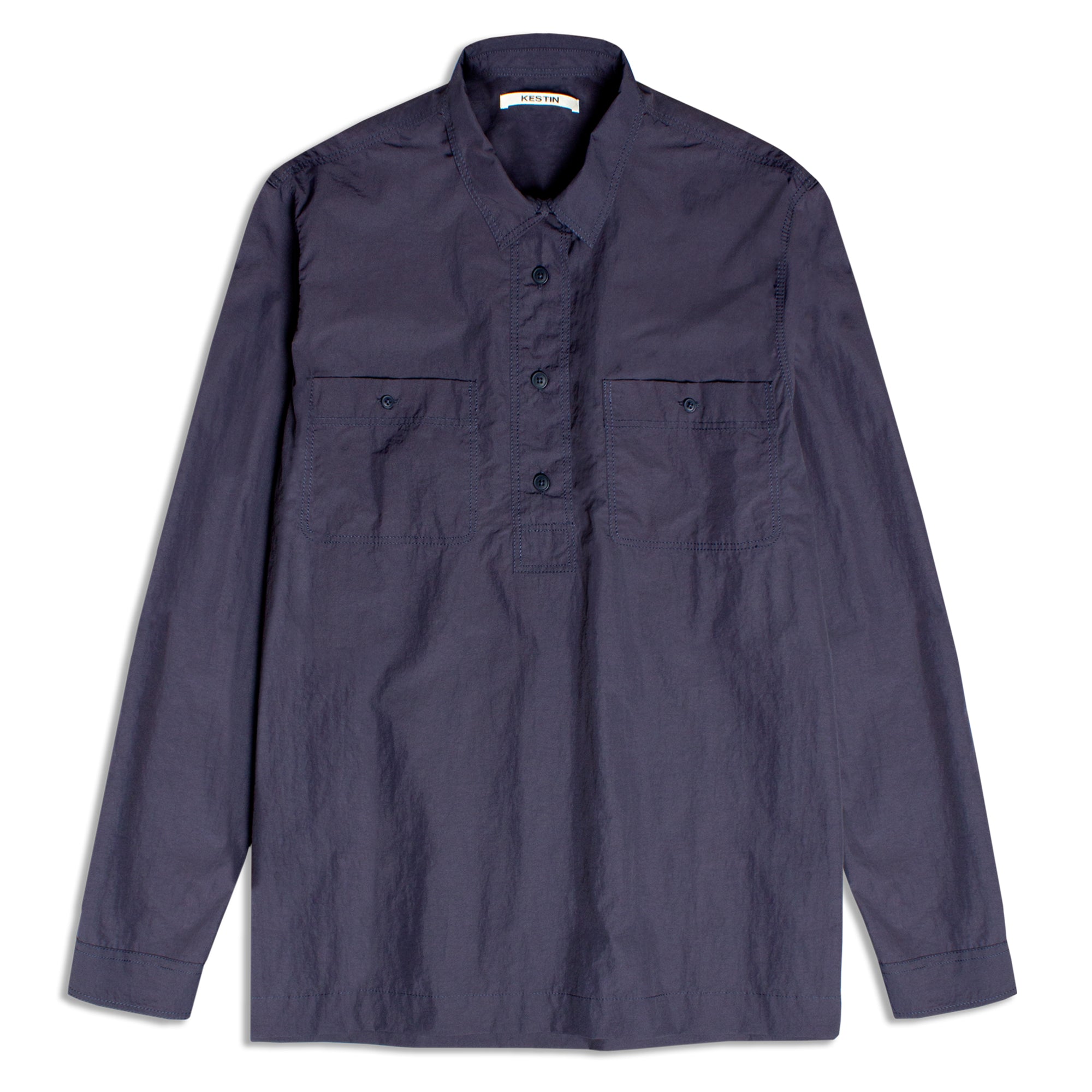 Kestin Granton Water Repellent Workwear Shirt - Dark Navy