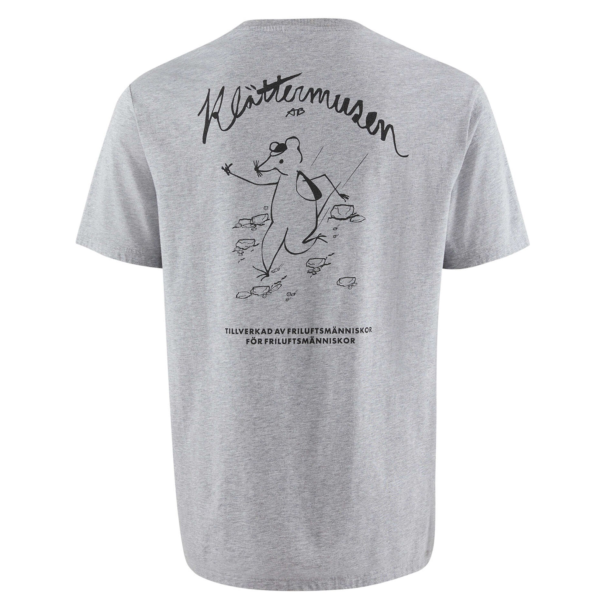 Klattermusen Runa Scrambling T-Shirt - Grey Melange