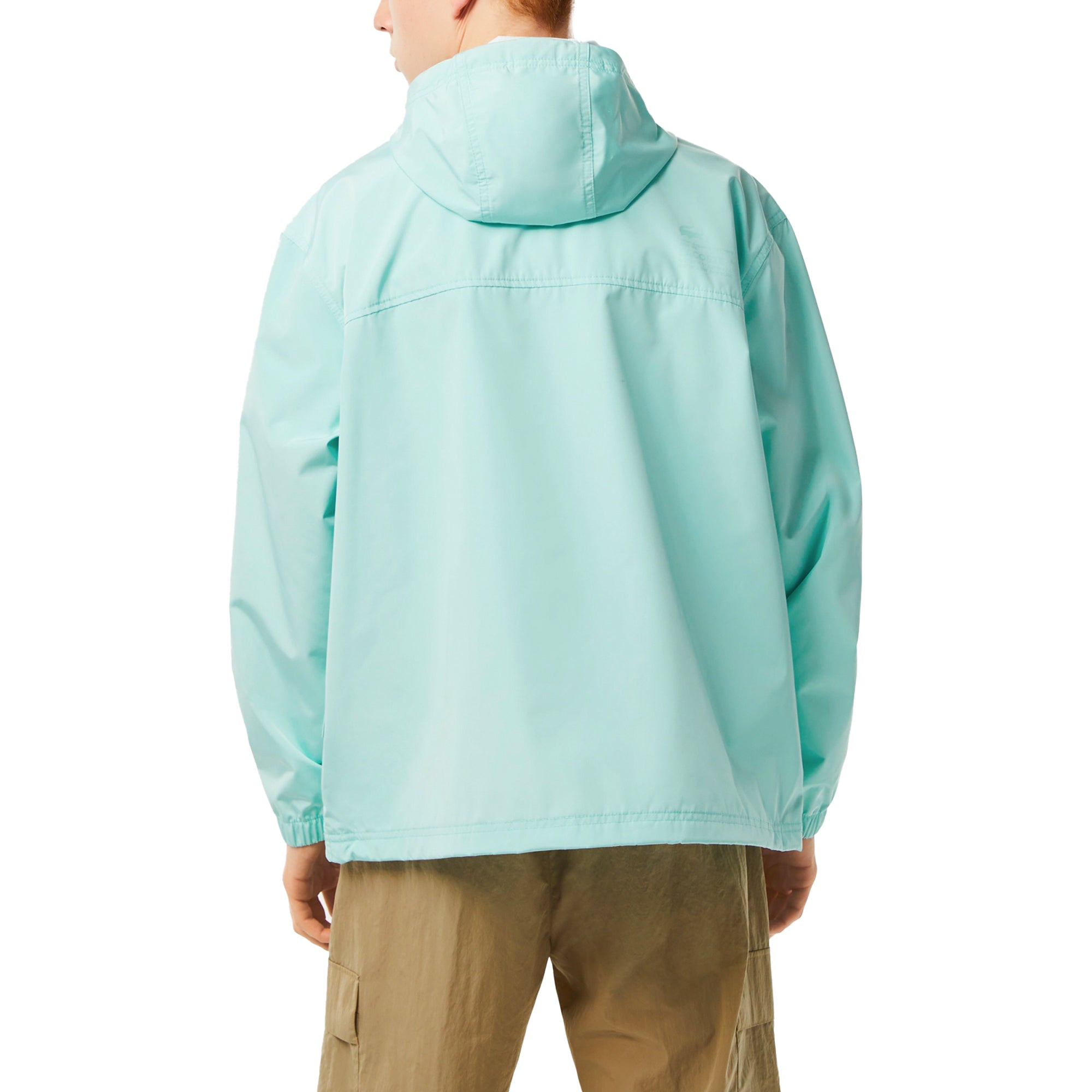 Lacoste BH5386 Water Repellant Smock Jacket - Pastille Mint