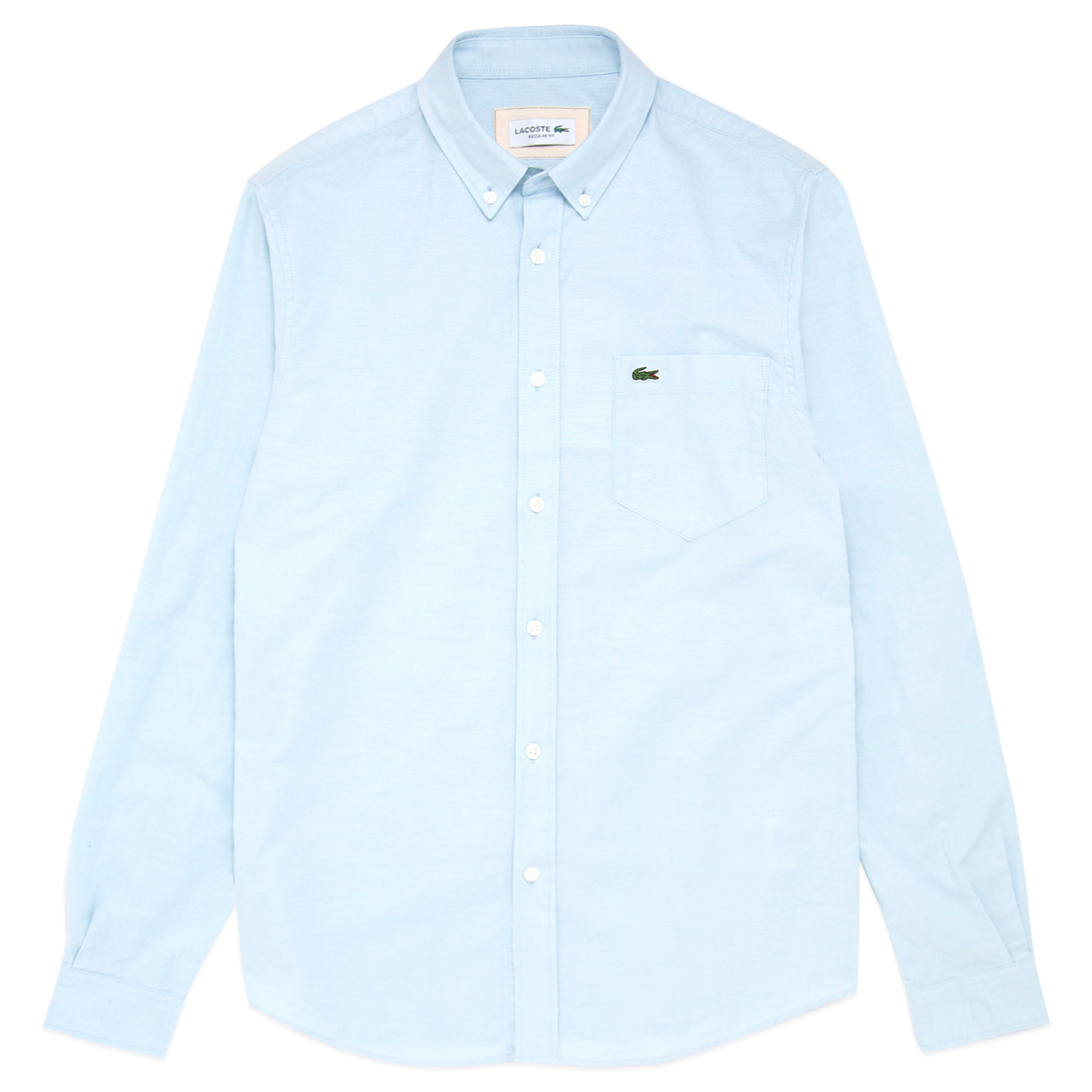 Lacoste Long Sleeve Casual Shirt CH0204 - Aqua Blue