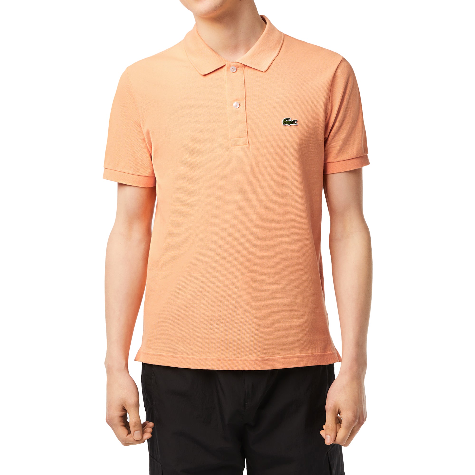 Lacoste Short Sleeved Slim Fit Polo PH4012 - Ledge Orange