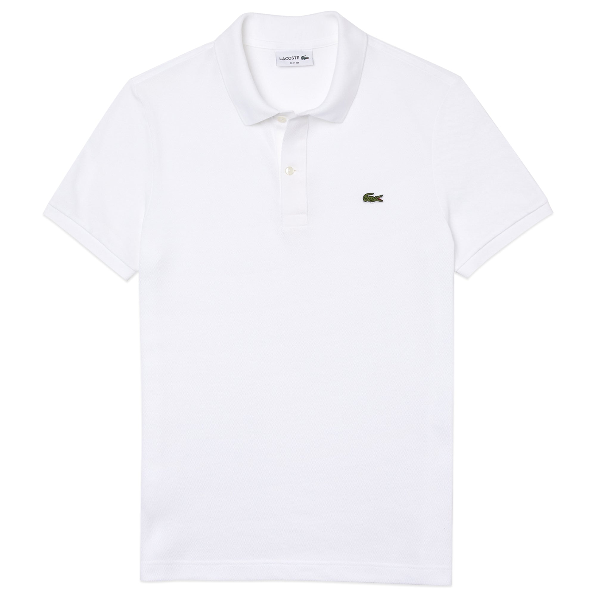 Lacoste Short Sleeved Slim Fit Polo PH4012 - White