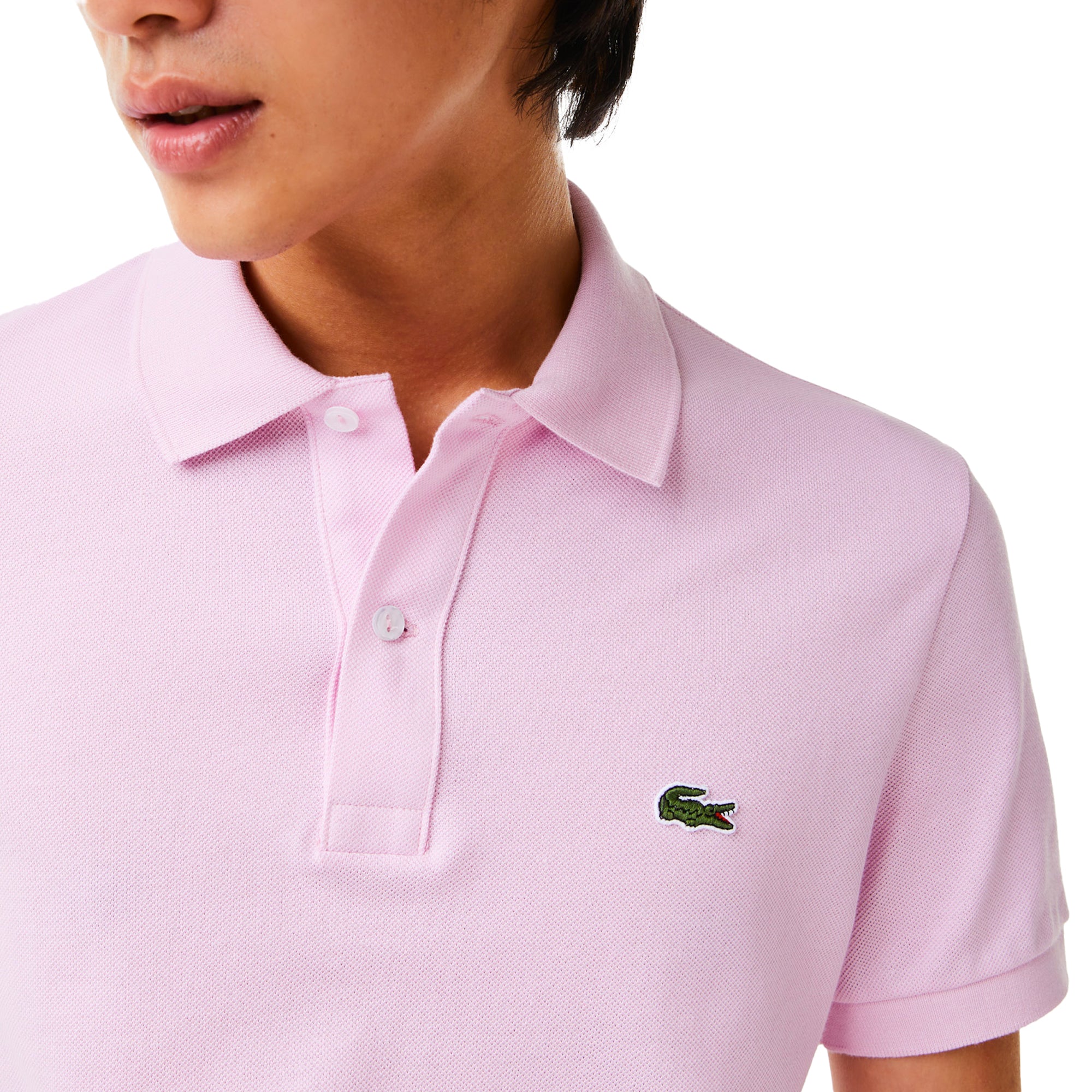 Lacoste Short Sleeved Slim Fit Polo PH4012 - Albizia Pink