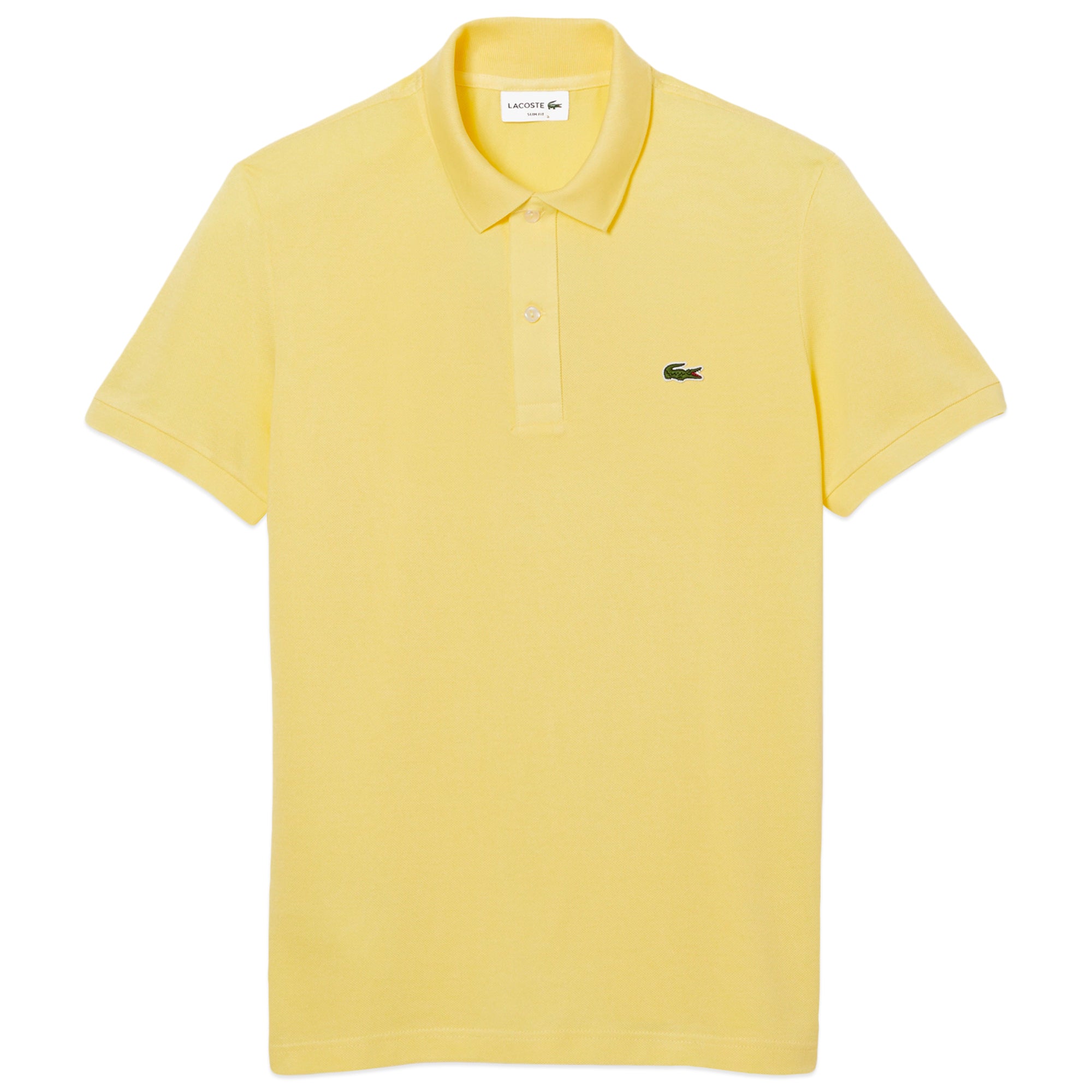 Lacoste Short Sleeved Slim Fit Polo PH4012 - Yellow