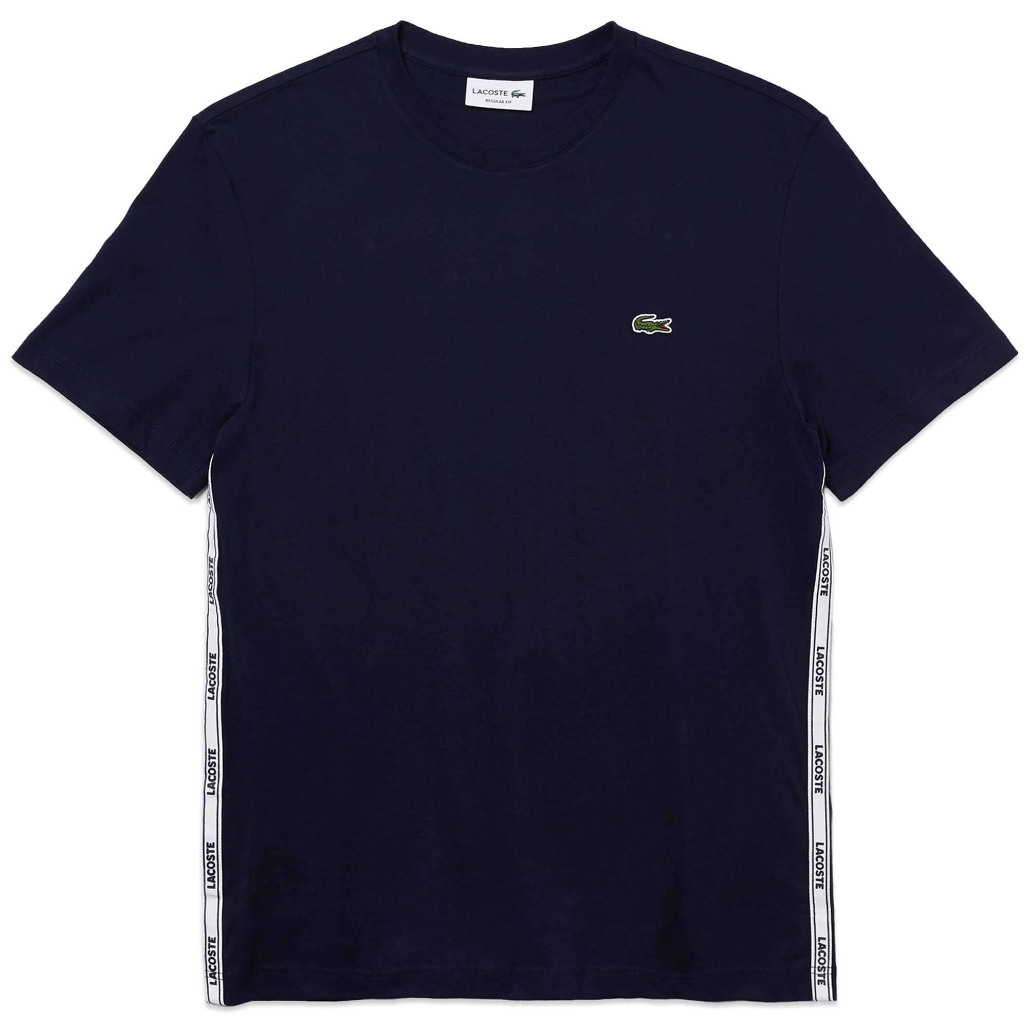 Lacoste Side Tape T-Shirt TH1207 - Navy