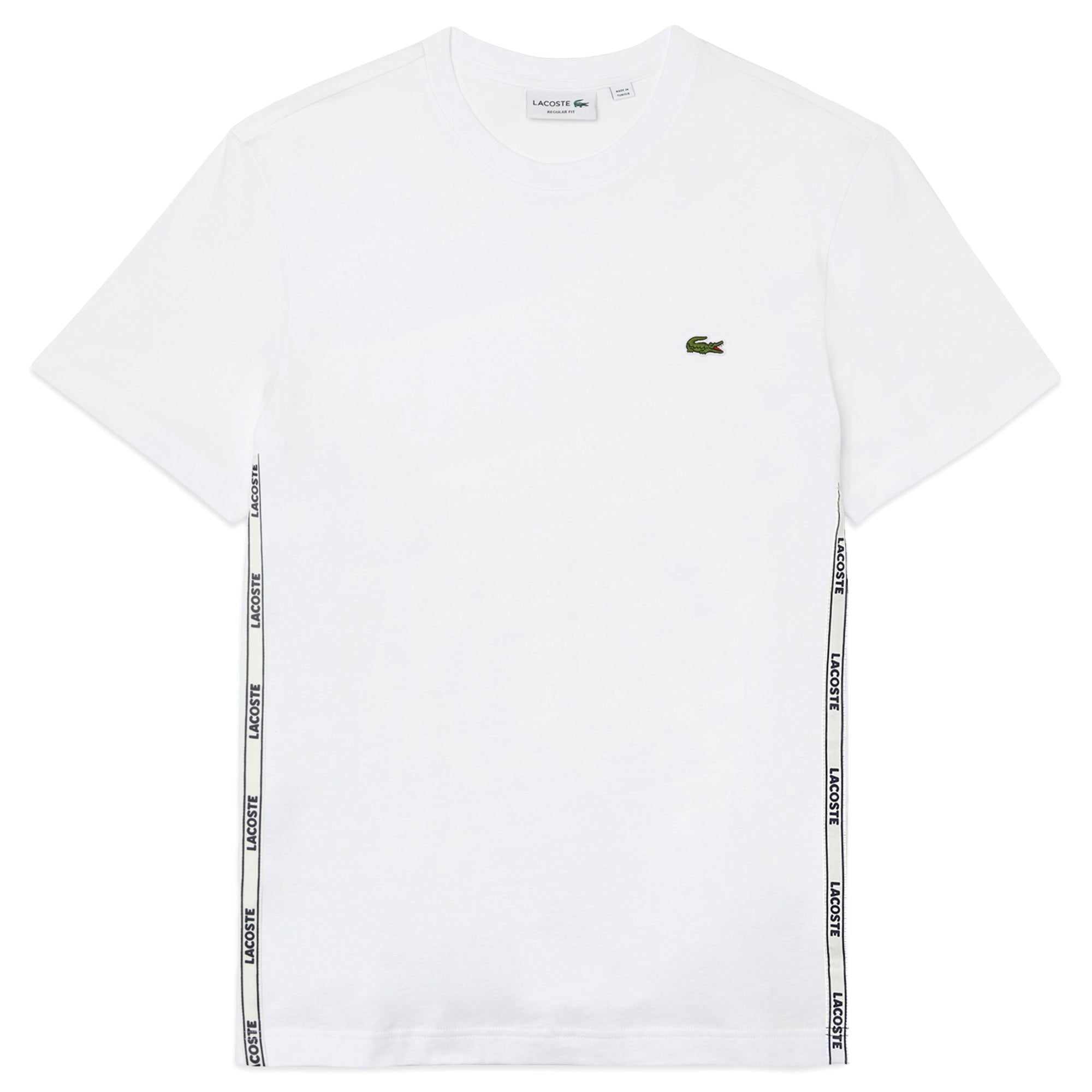 Lacoste Side Tape T-Shirt TH1207 - White
