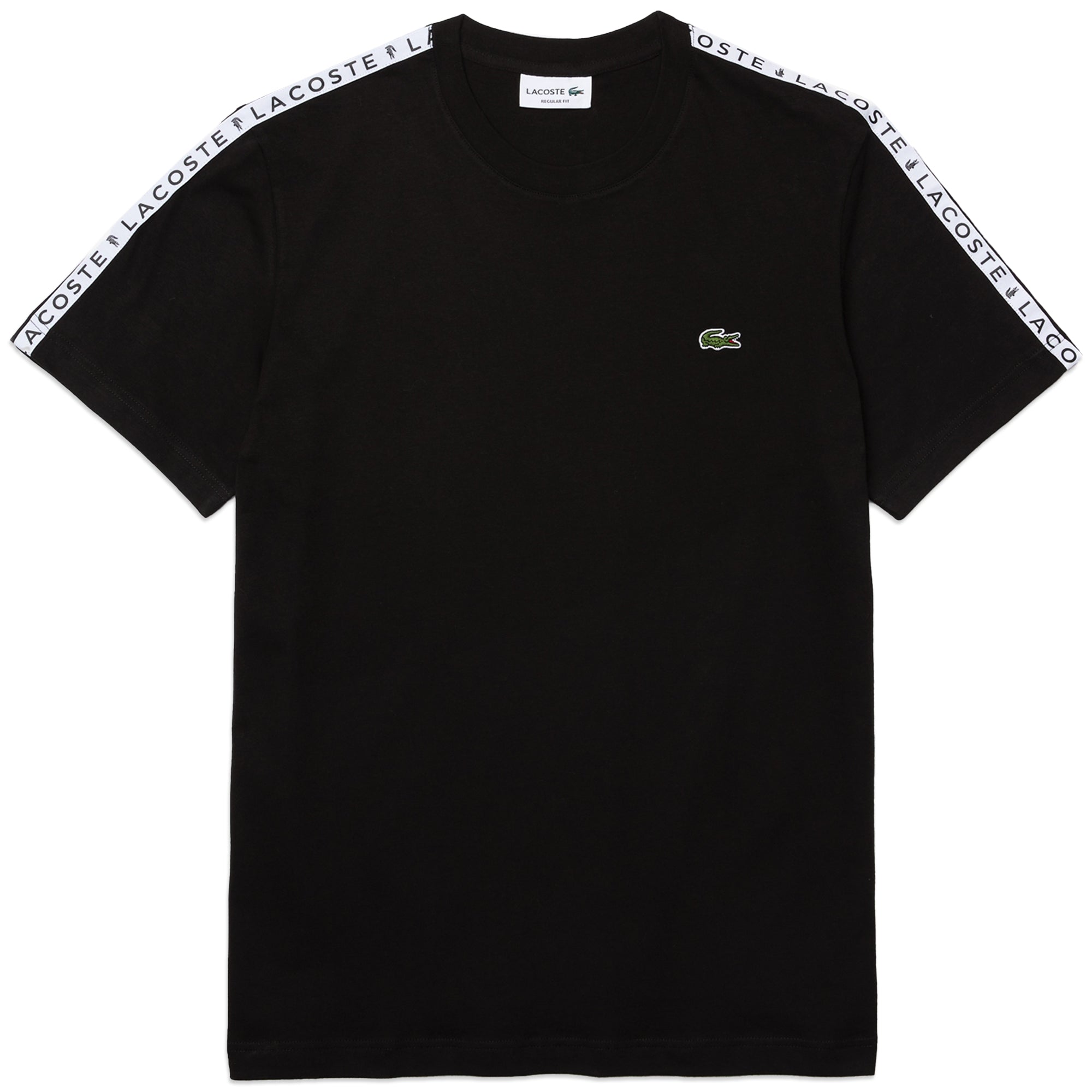 Lacoste Tape T-Shirt TH7079 - Black