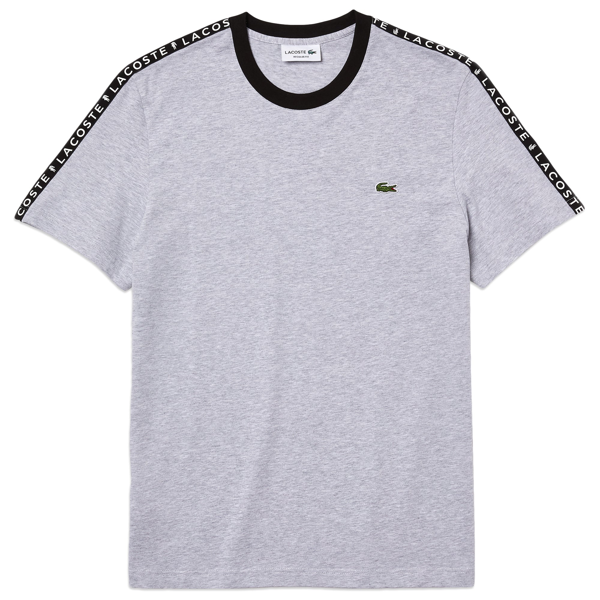 Lacoste Tape T-Shirt TH7079 - Silver