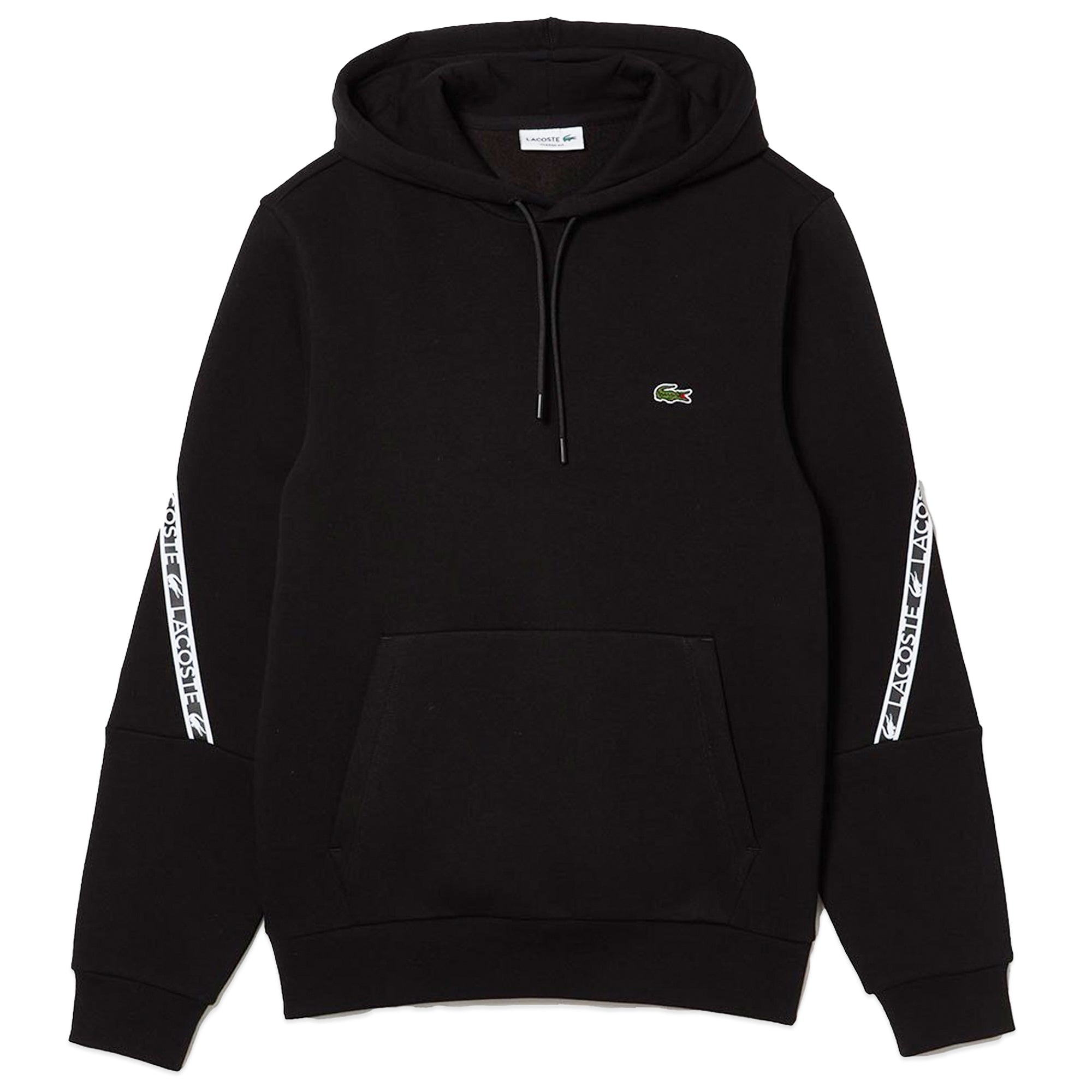 Lacoste Tape Sleeve Overhead Hood SH2485 - Black