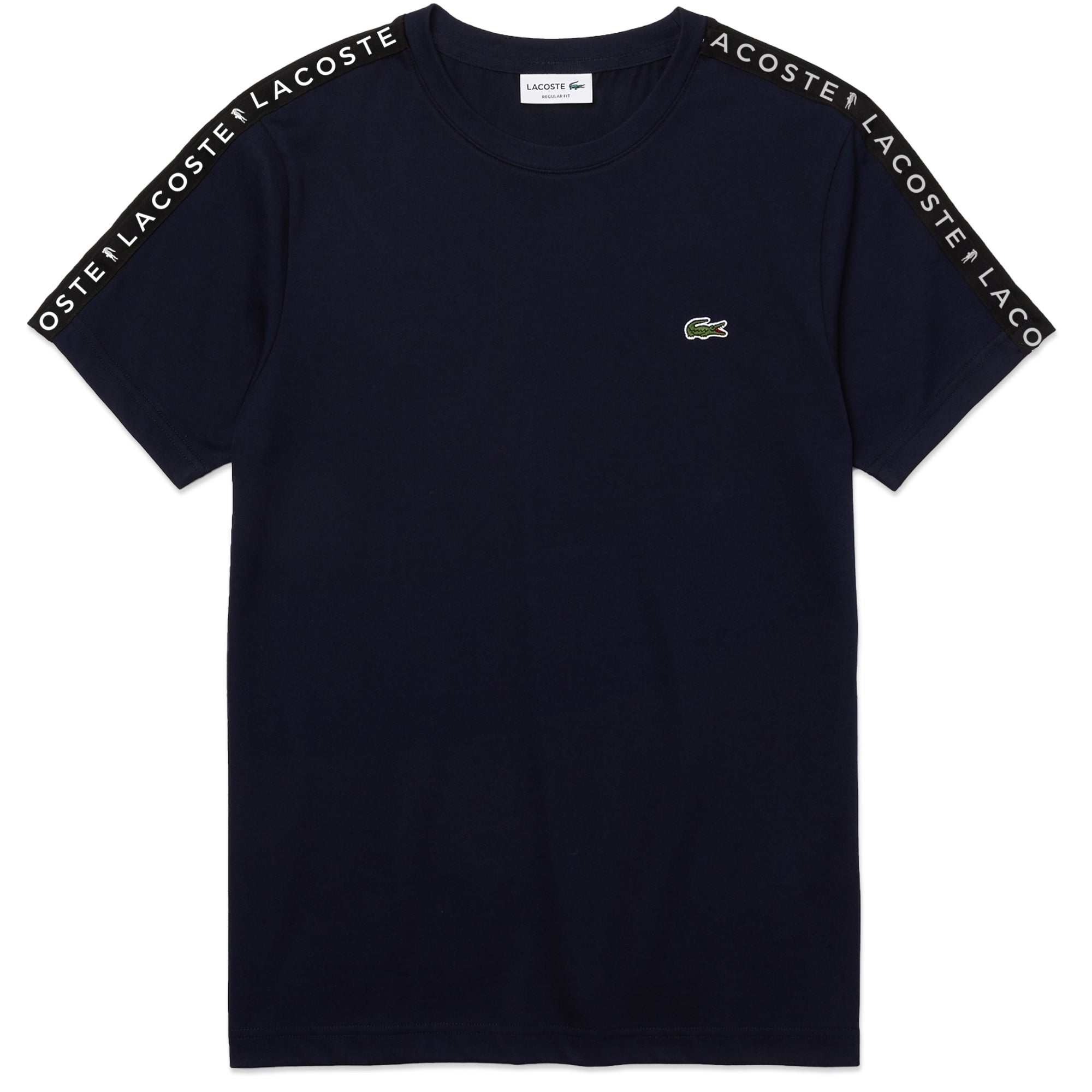 Lacoste Tape T-Shirt TH7079 - Navy