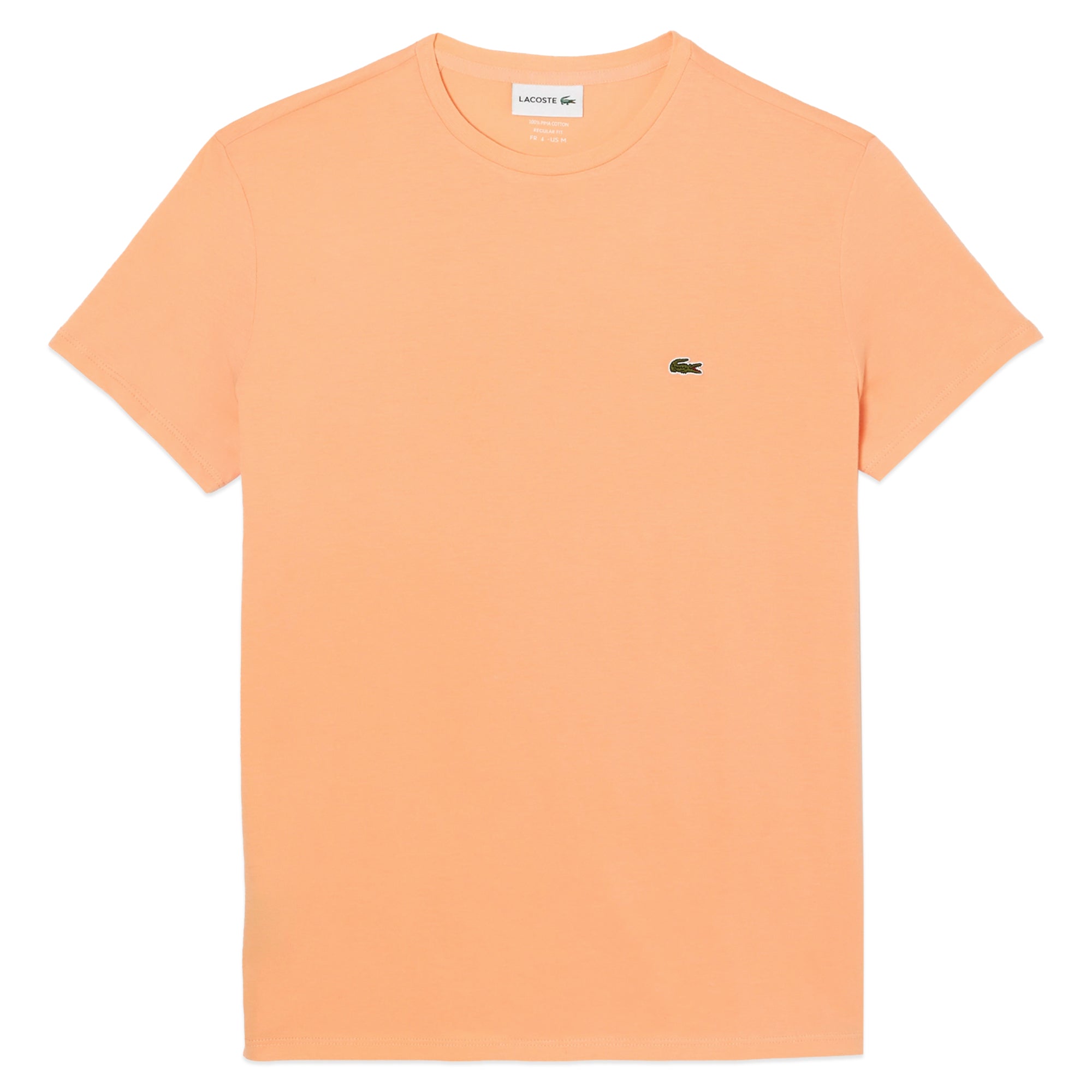 Lacoste Pima Cotton T-Shirt TH6709 - Ledge Orange