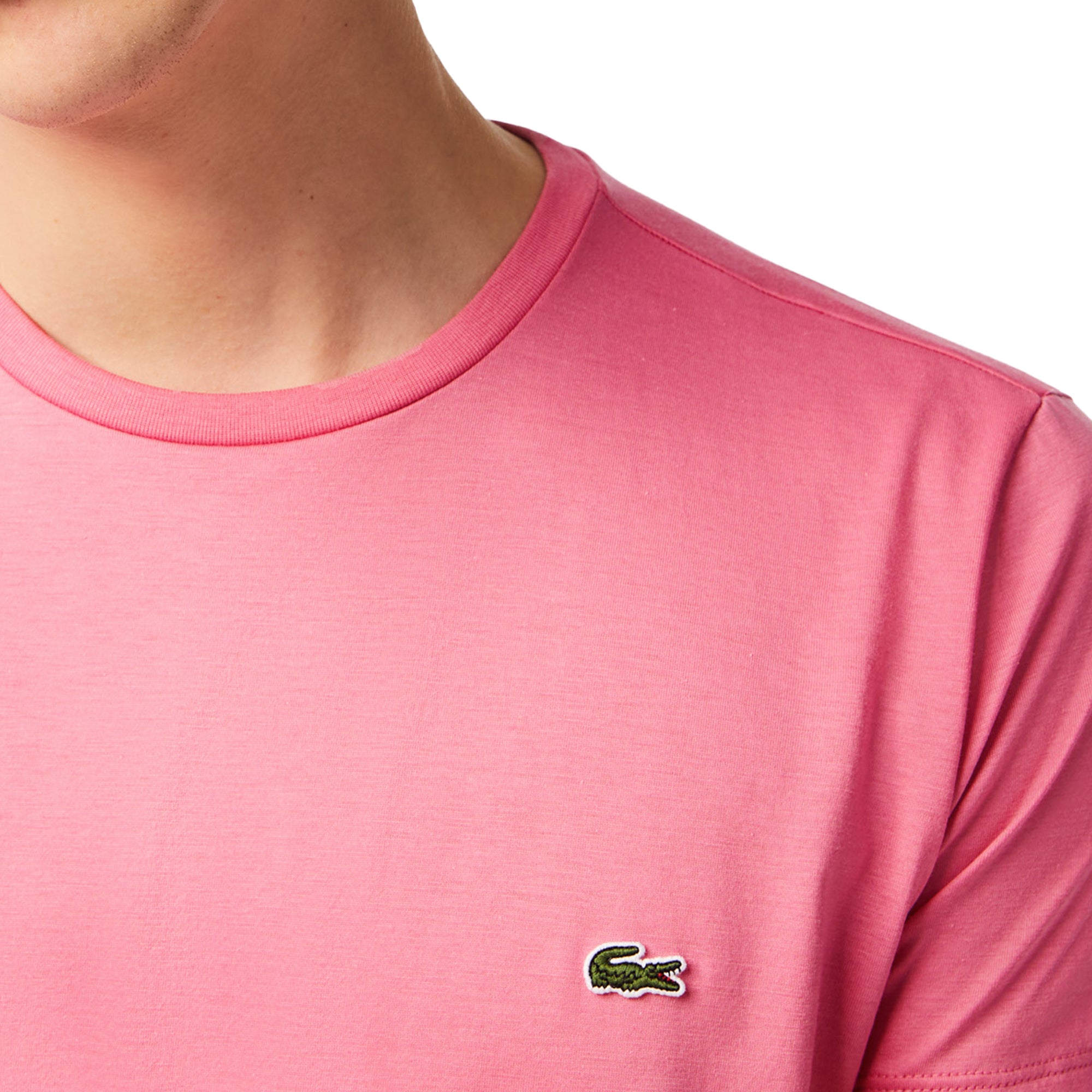 T-Shirt TH6709 Reseda Lacoste Cotton Pima - Pink