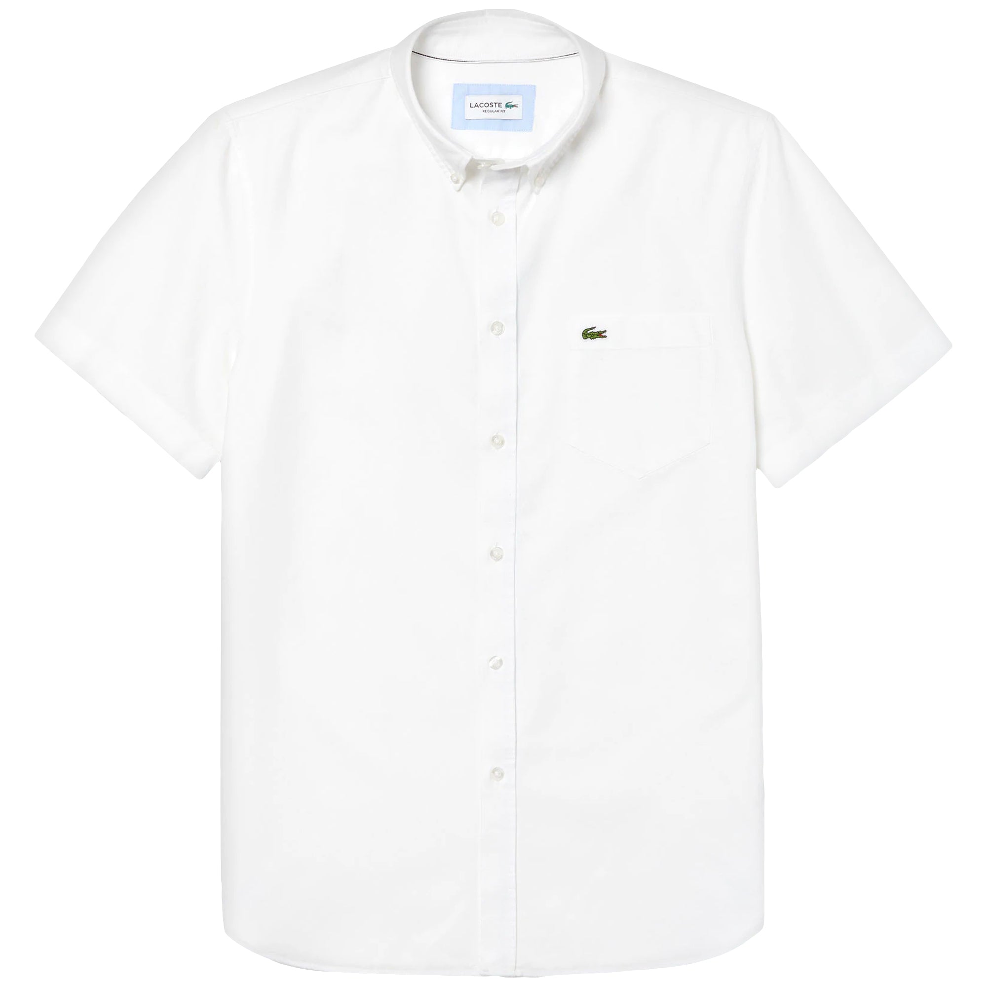 Lacoste Oxford Short Sleeve Shirt CH4975 - White