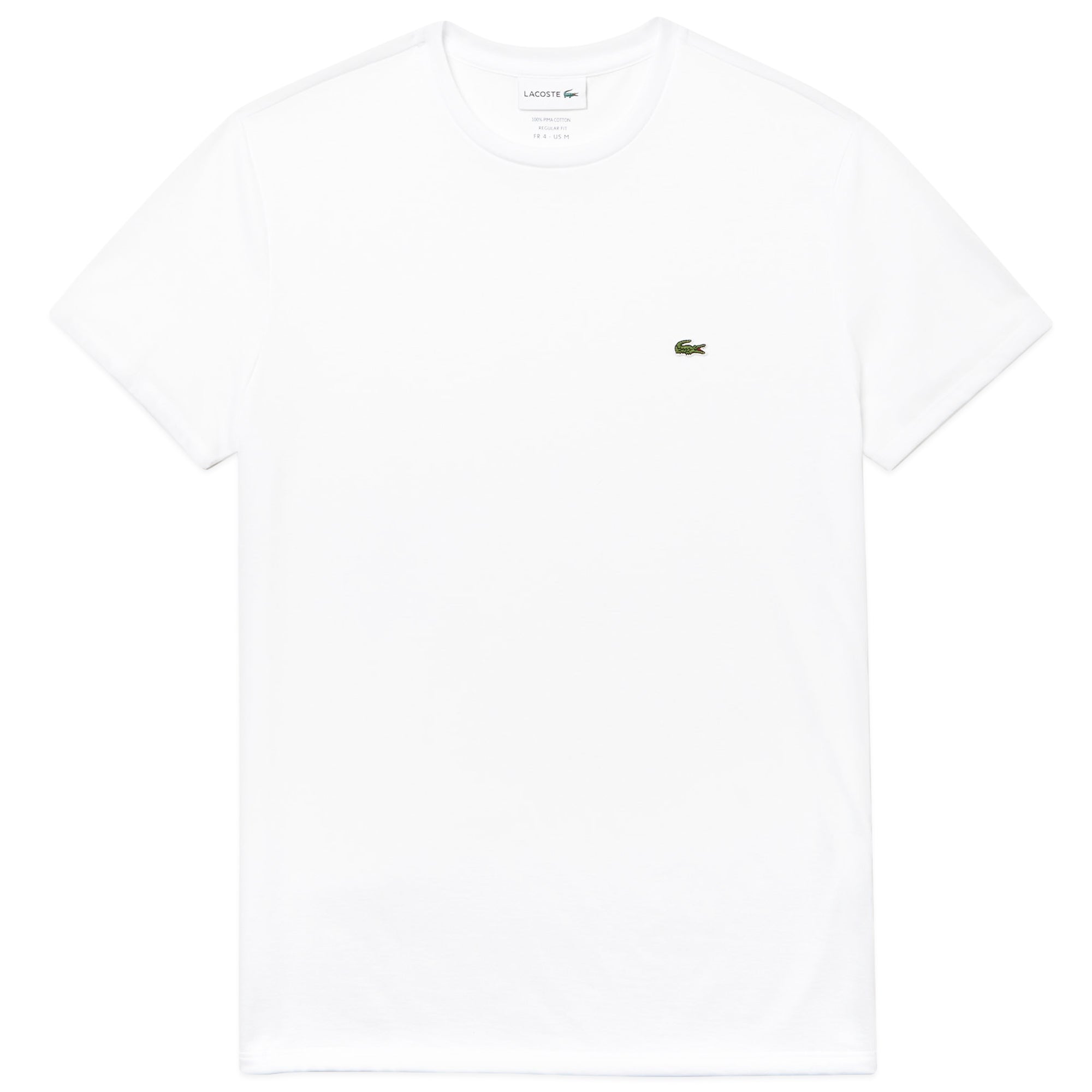 Lacoste TH6709 Pima Cotton T-Shirt - White
