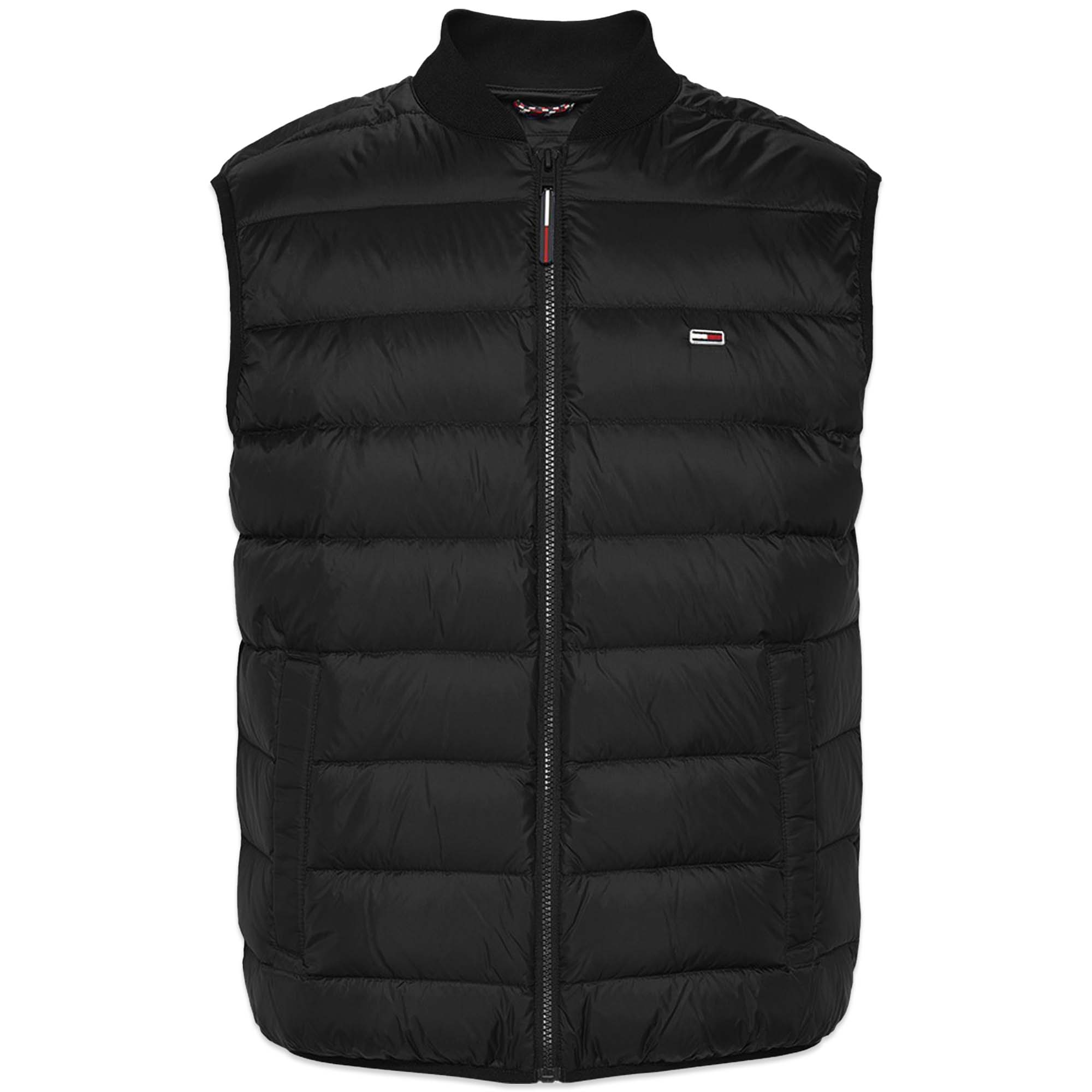 Tommy Jeans Packable Light Down Vest - Black