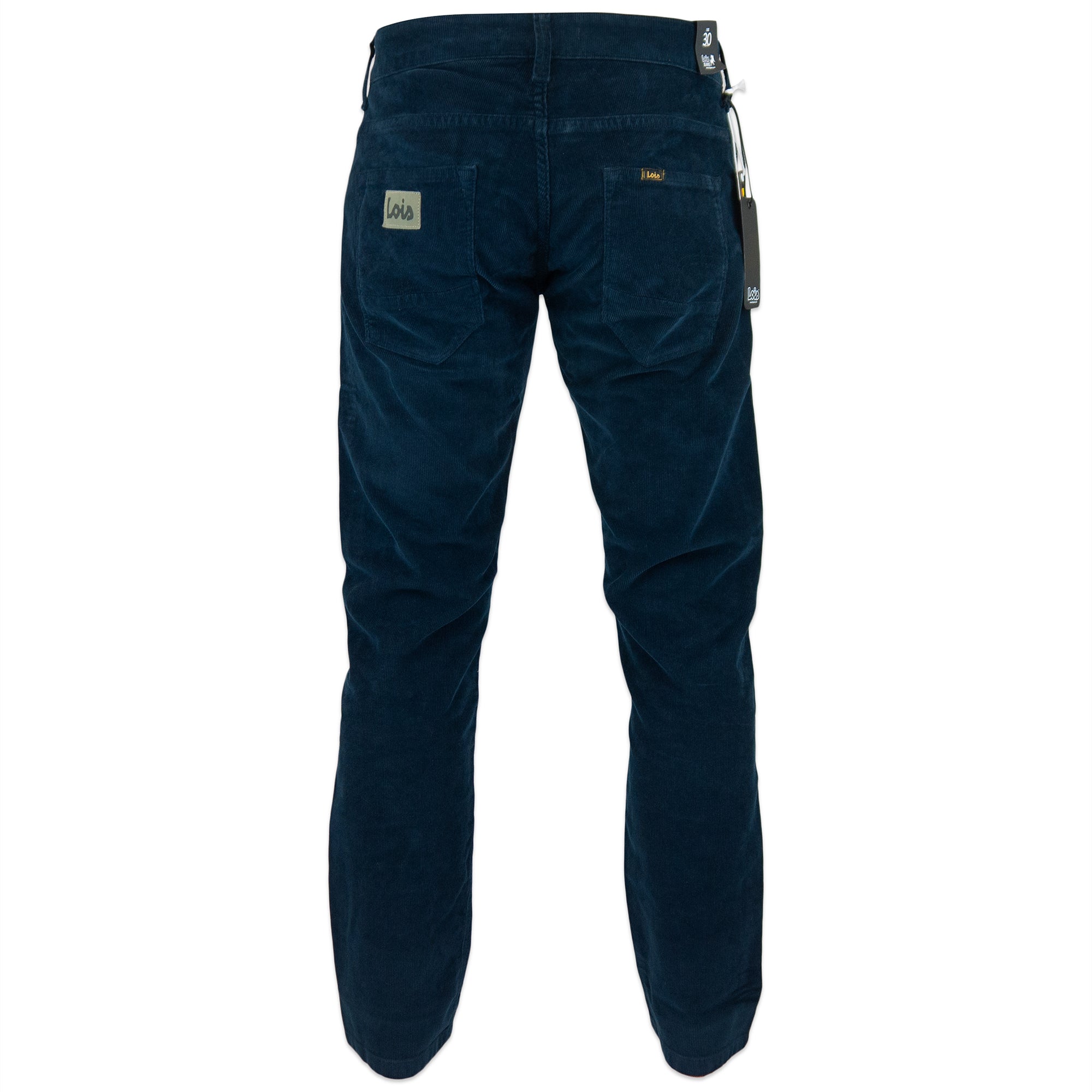 Lois Sierra Needle Cord Trousers - Navy