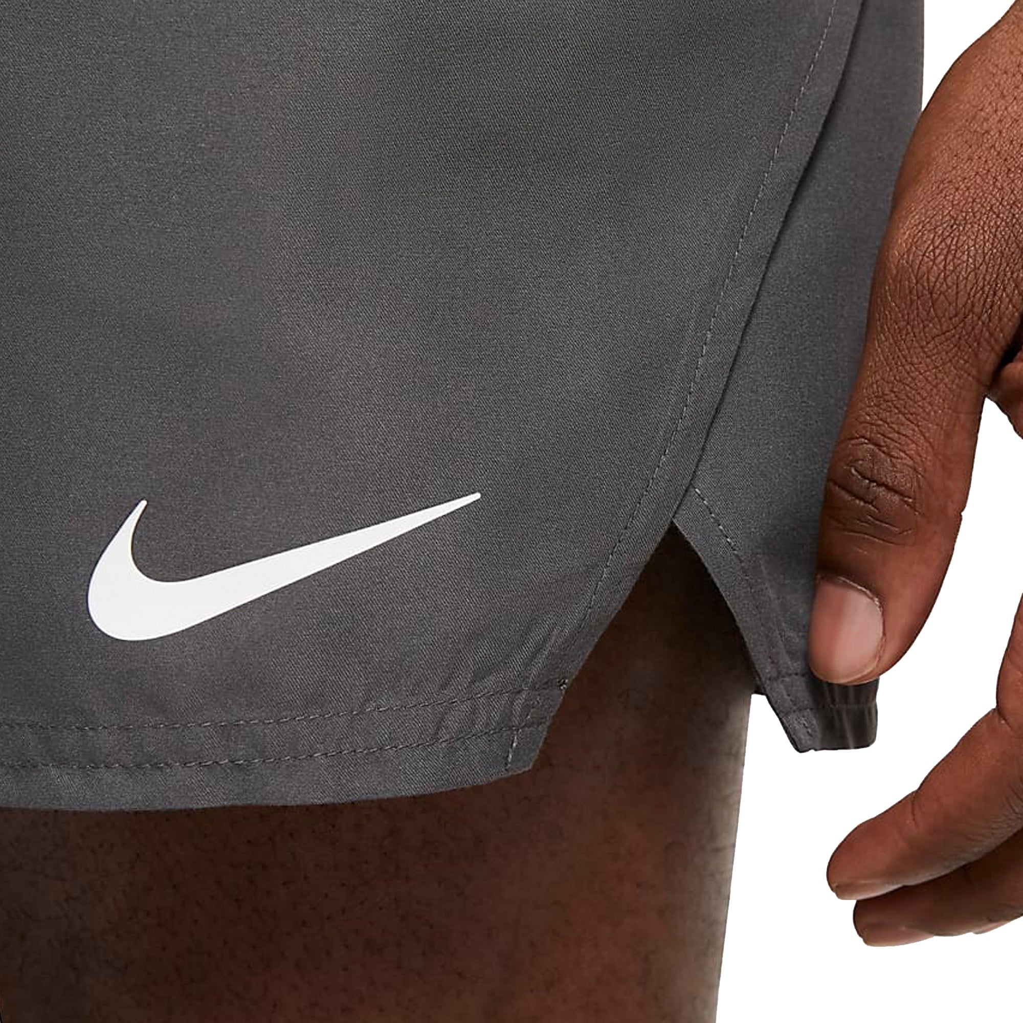 Nike Split Panel Swim Shorts - Black/Grey