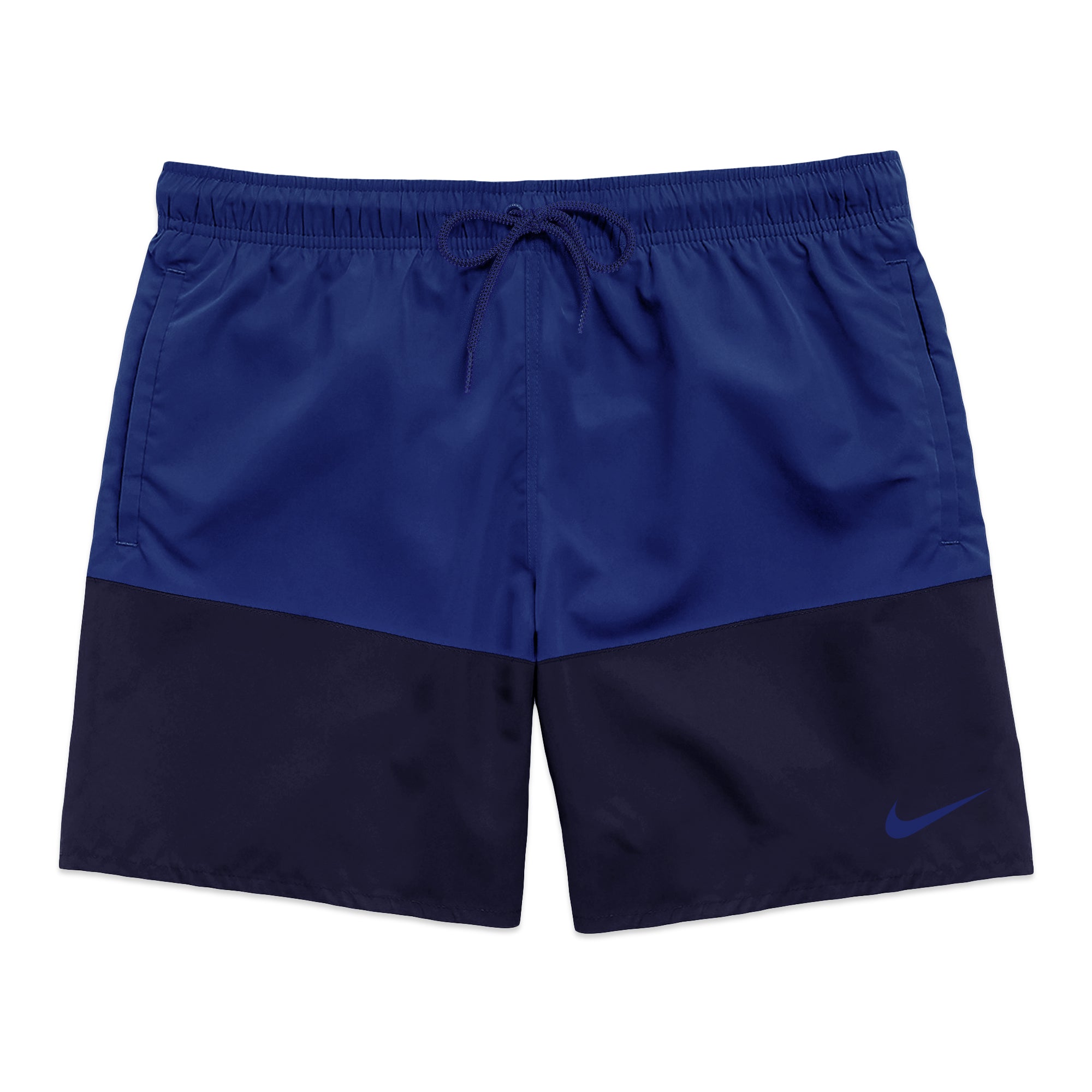 Nike Split Panel Swim Shorts - Navy/Royal