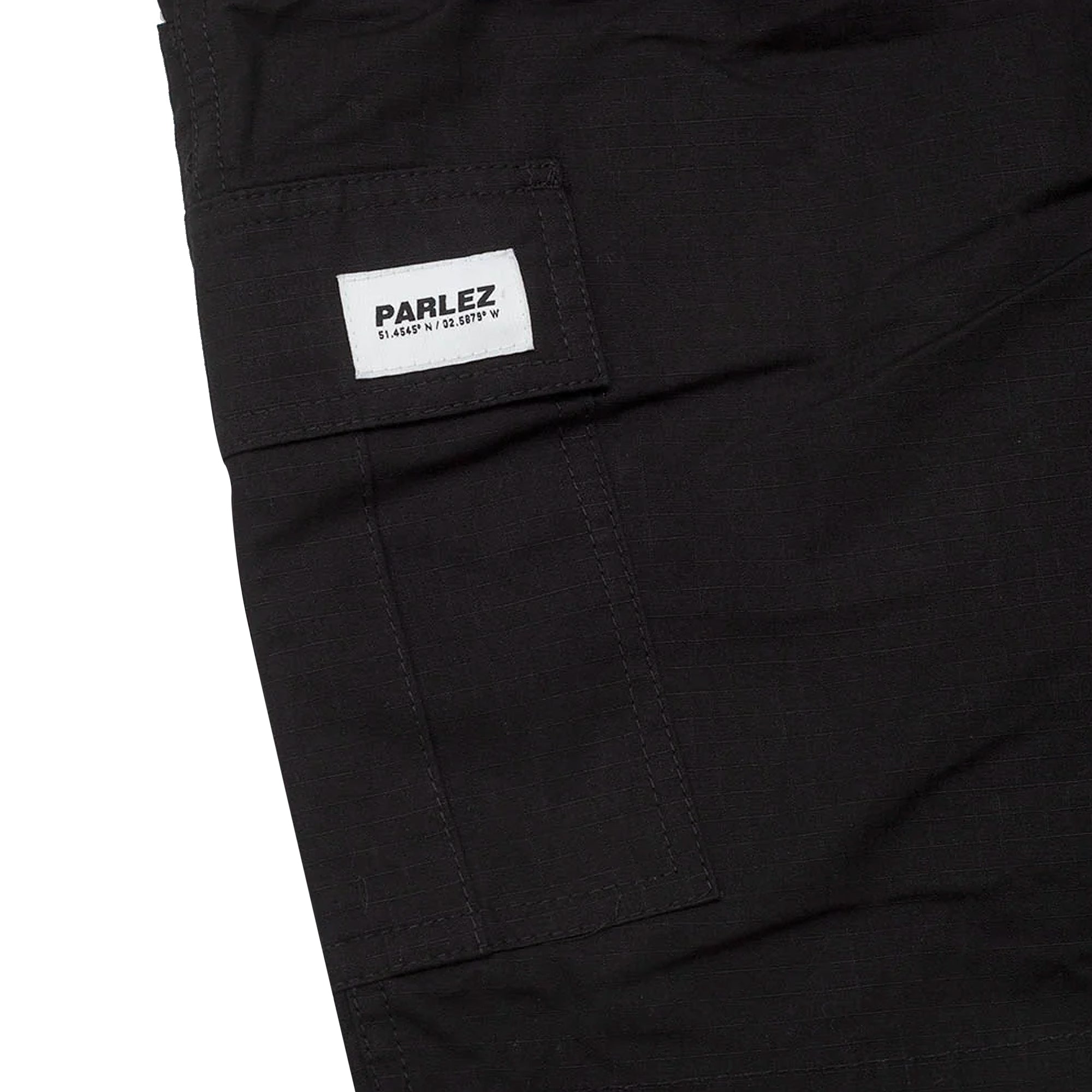 Parlez Gilbert Cargo Shorts - Black