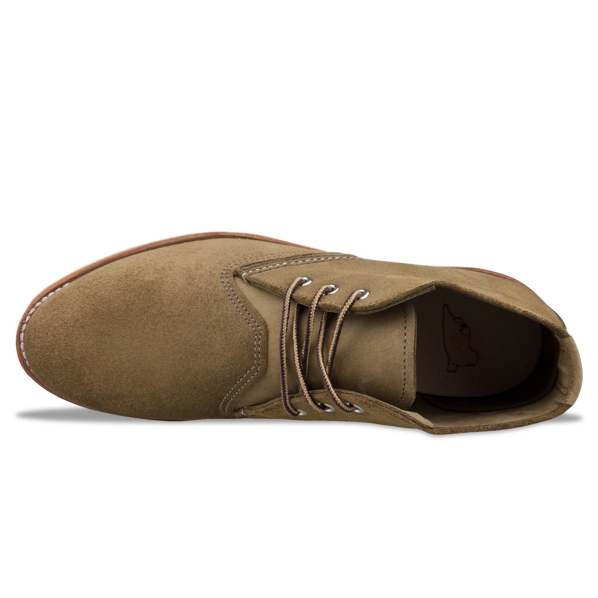 side Diskant enkelt gang Red Wing 3149 Classic Chukka Boot - Olive Mohave Leather