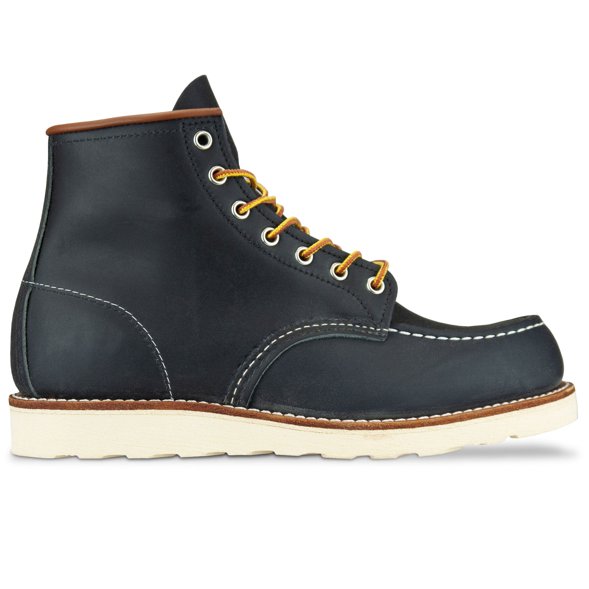 Red Wing 8859  6" Moc Toe Leather Boot - Navy Portage