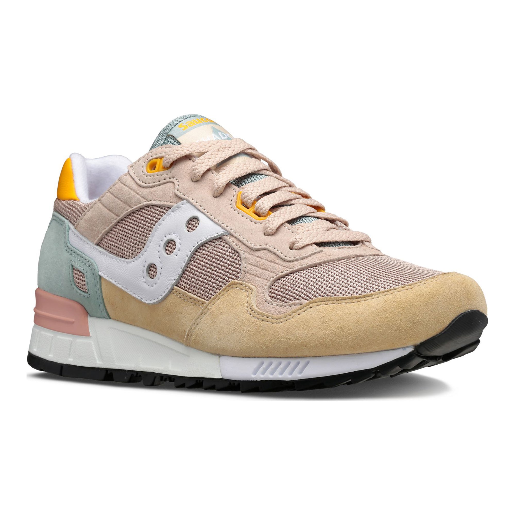 Saucony Shadow 5000 Pastel Trainers - White/Beige