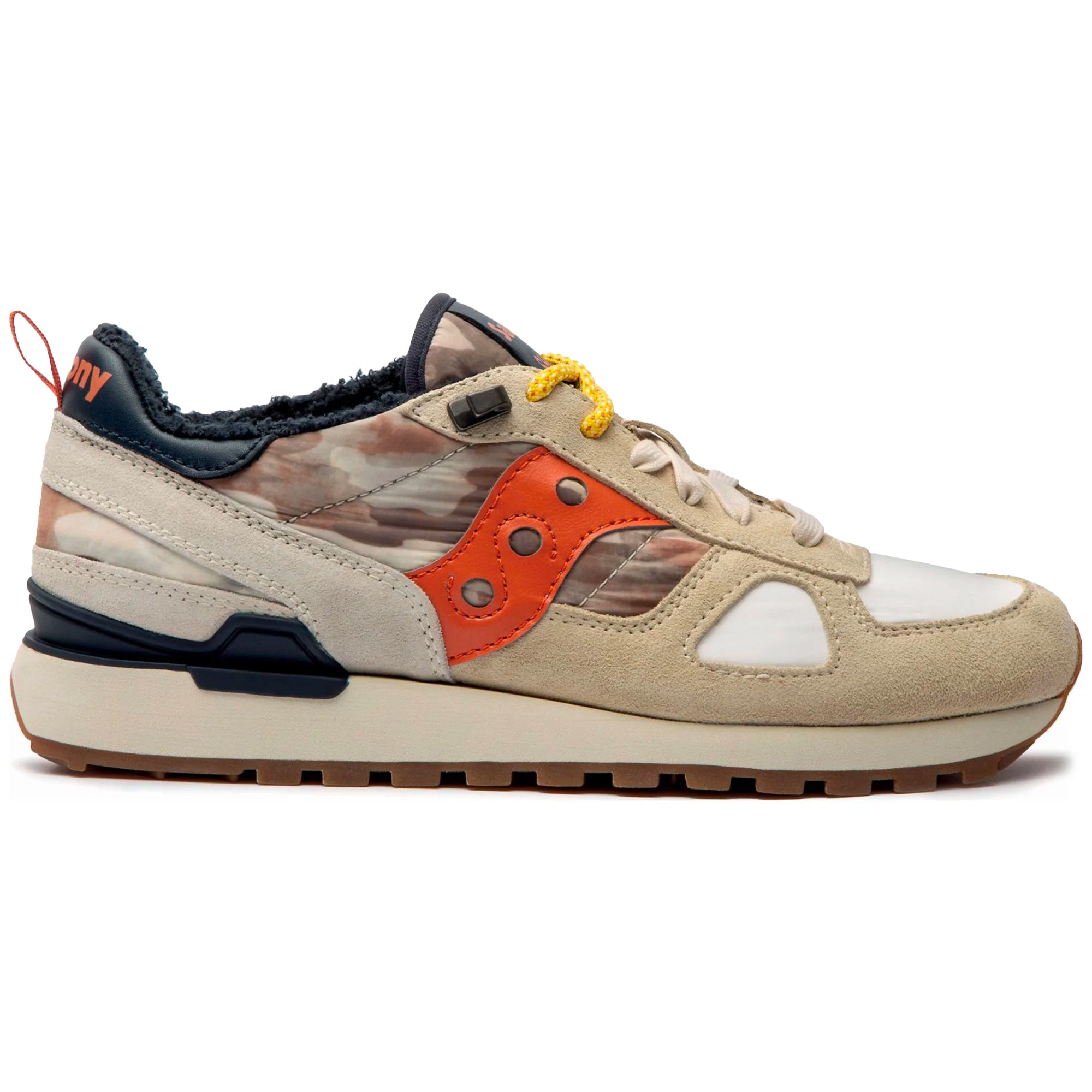Saucony Shadow Original 'Retro Mountain Pack' Trainers - White/Navy/Red