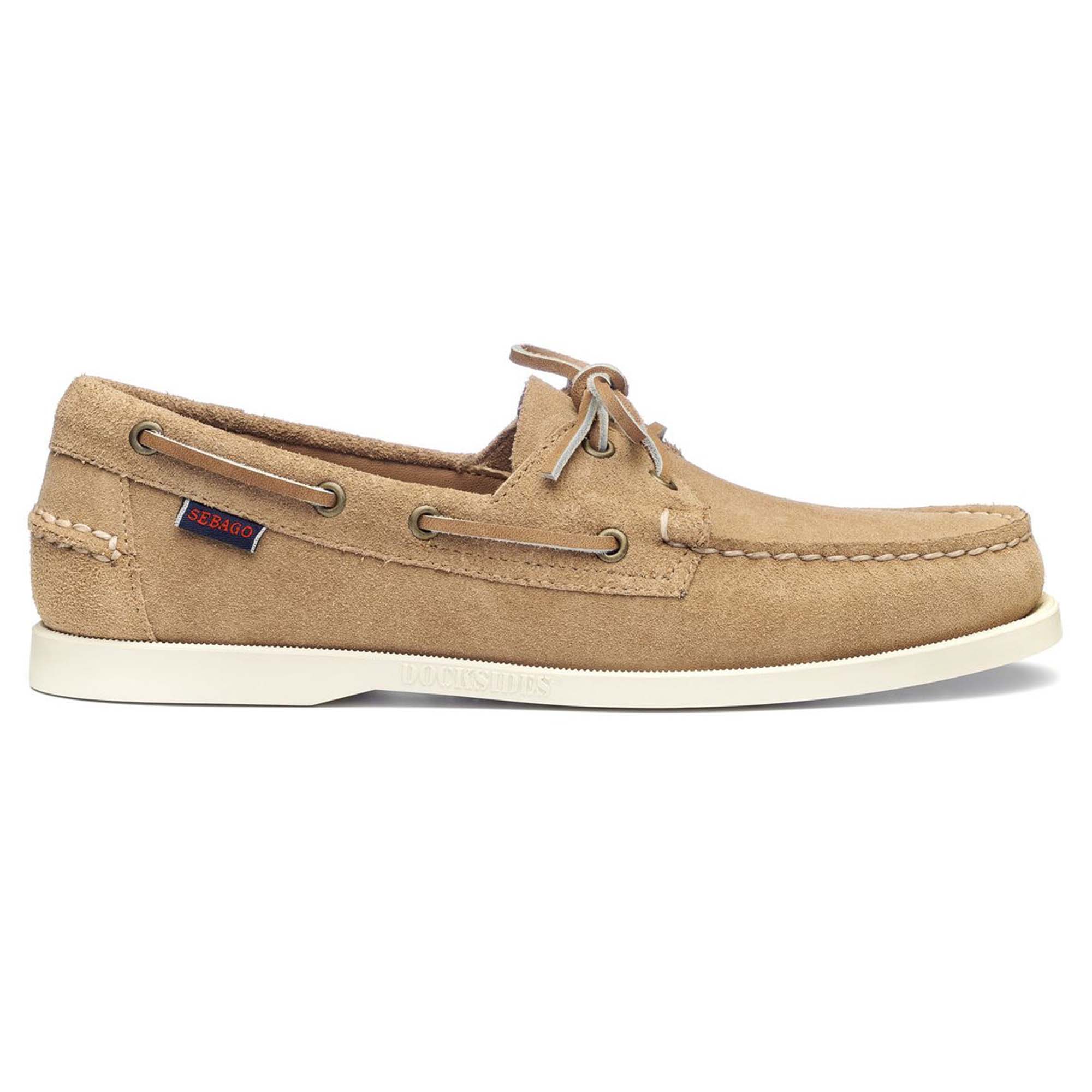 Sebago Portland Fleshout Boat Shoe - Beige Camel