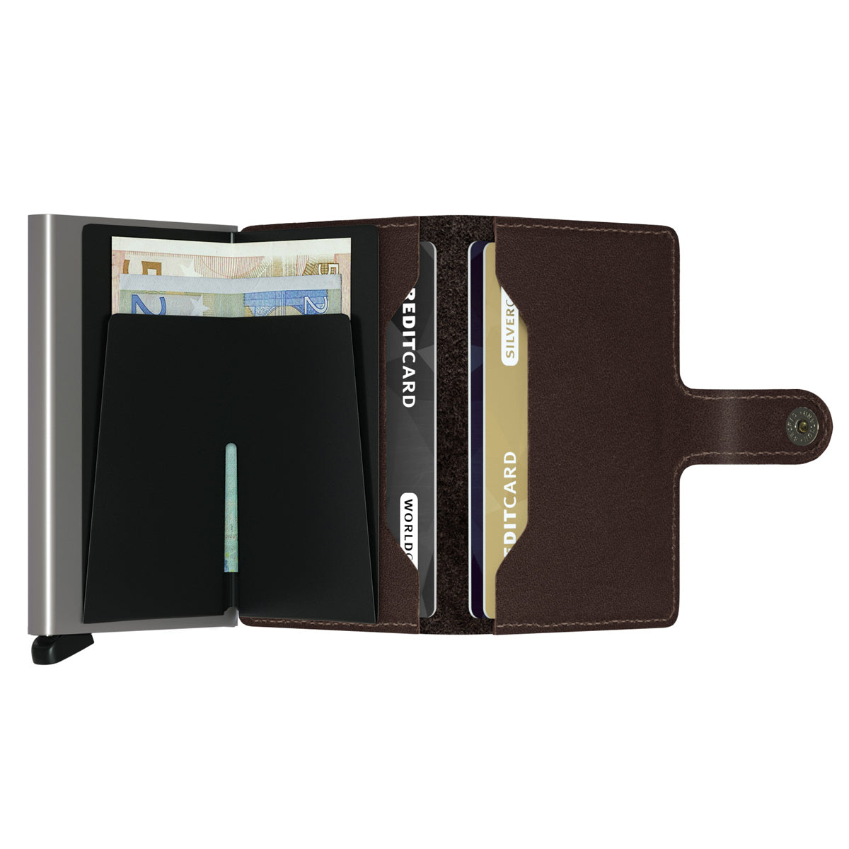 Secrid Mini Wallet Original Brown